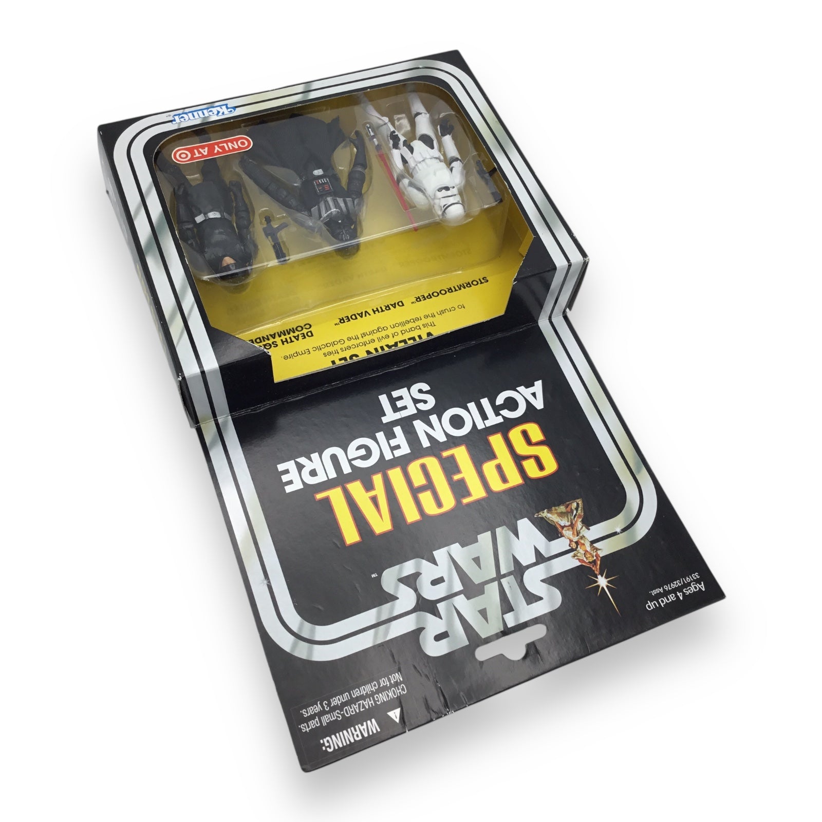 Star Wars Villain Set (Darth Vader, Stormtrooper, Death Squad Commander) Target Exclusive