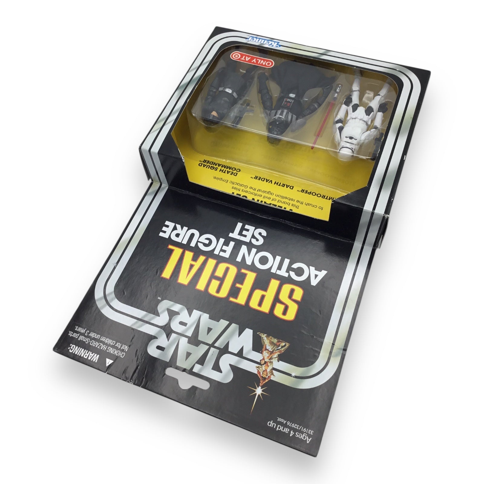 Star Wars Villain Set (Darth Vader, Stormtrooper, Death Squad Commander) Target Exclusive