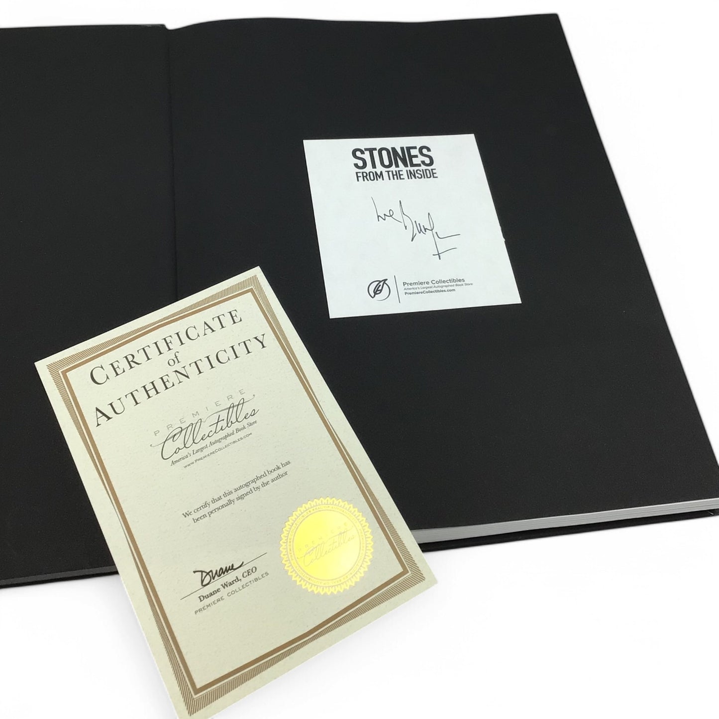 Stones From the Inside by Bill Wyman (2020) – Signed w/ COA