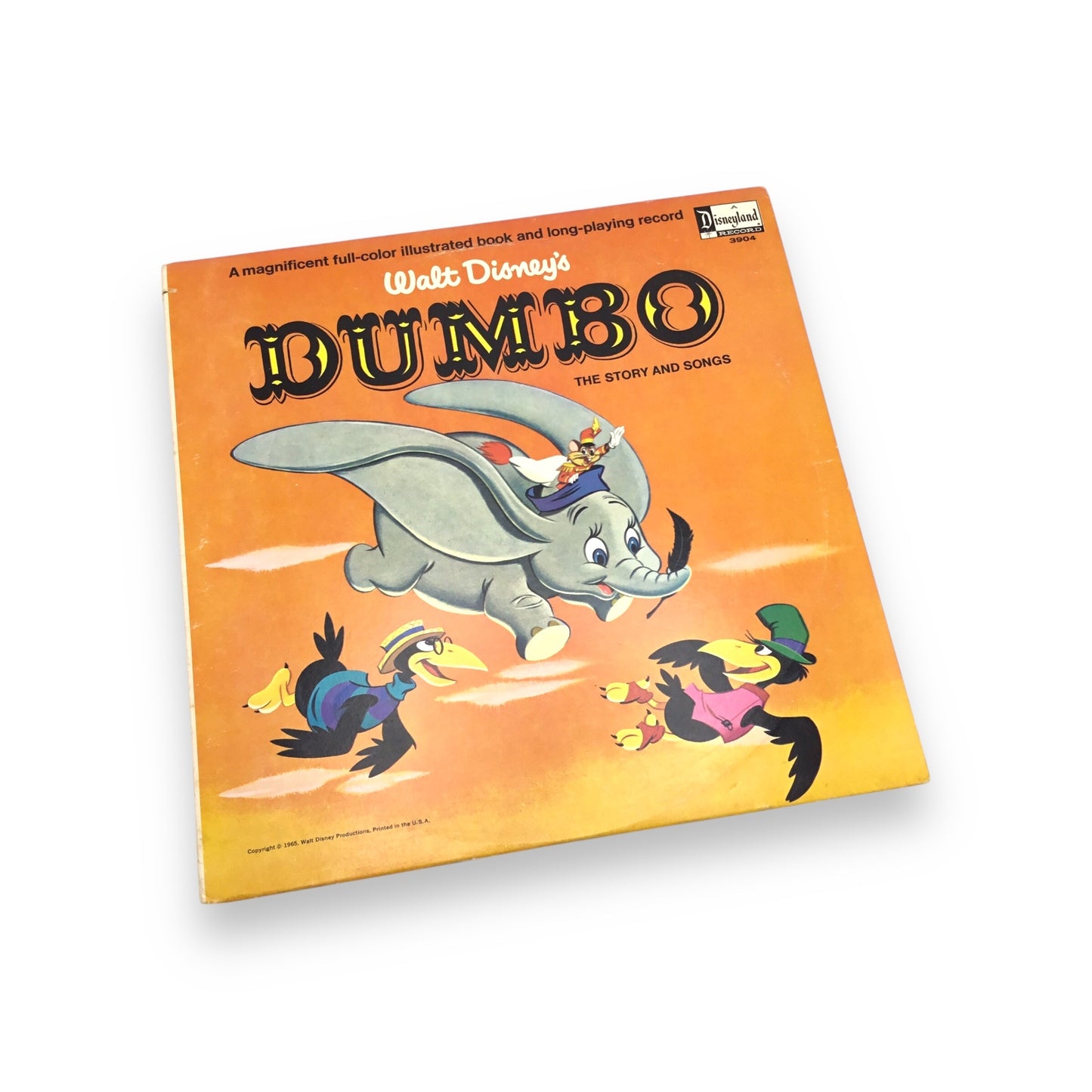 Story & Songs From Dumbo | Illustrated Book w/ Accompanying Vinyl LP