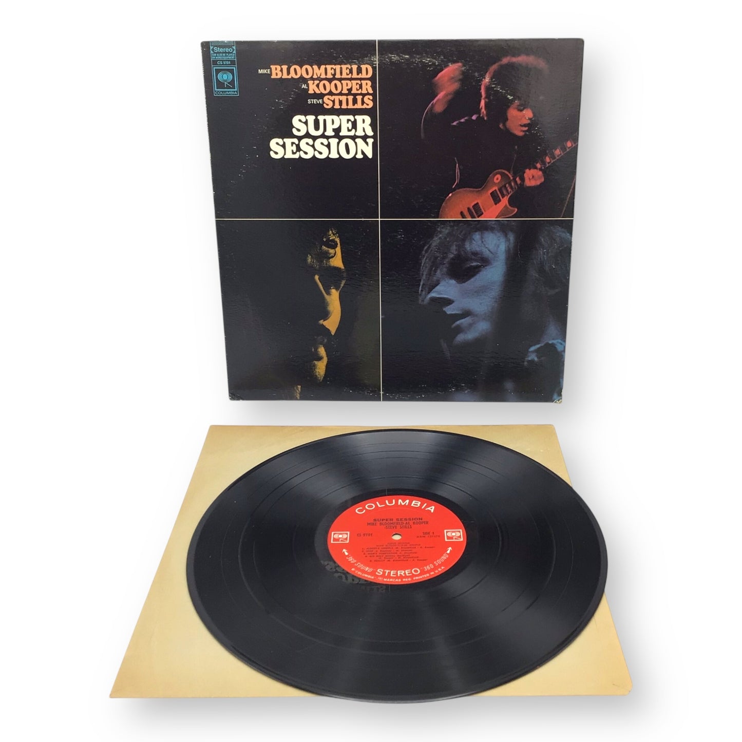 Super Session Vinyl LP Bloomfield Kooper Stills Preowned Classic Rock