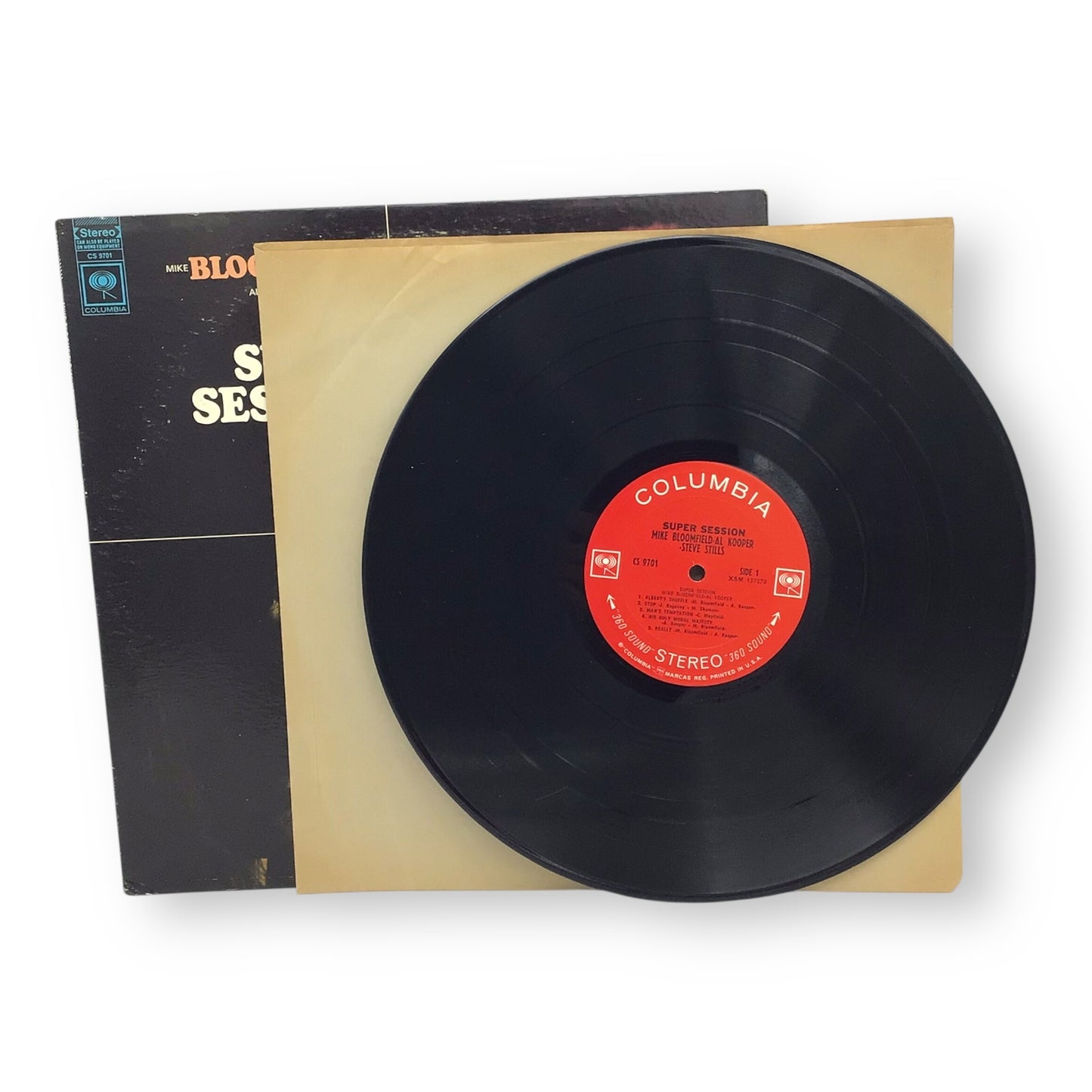 Super Session Vinyl LP Bloomfield Kooper Stills Preowned Classic Rock