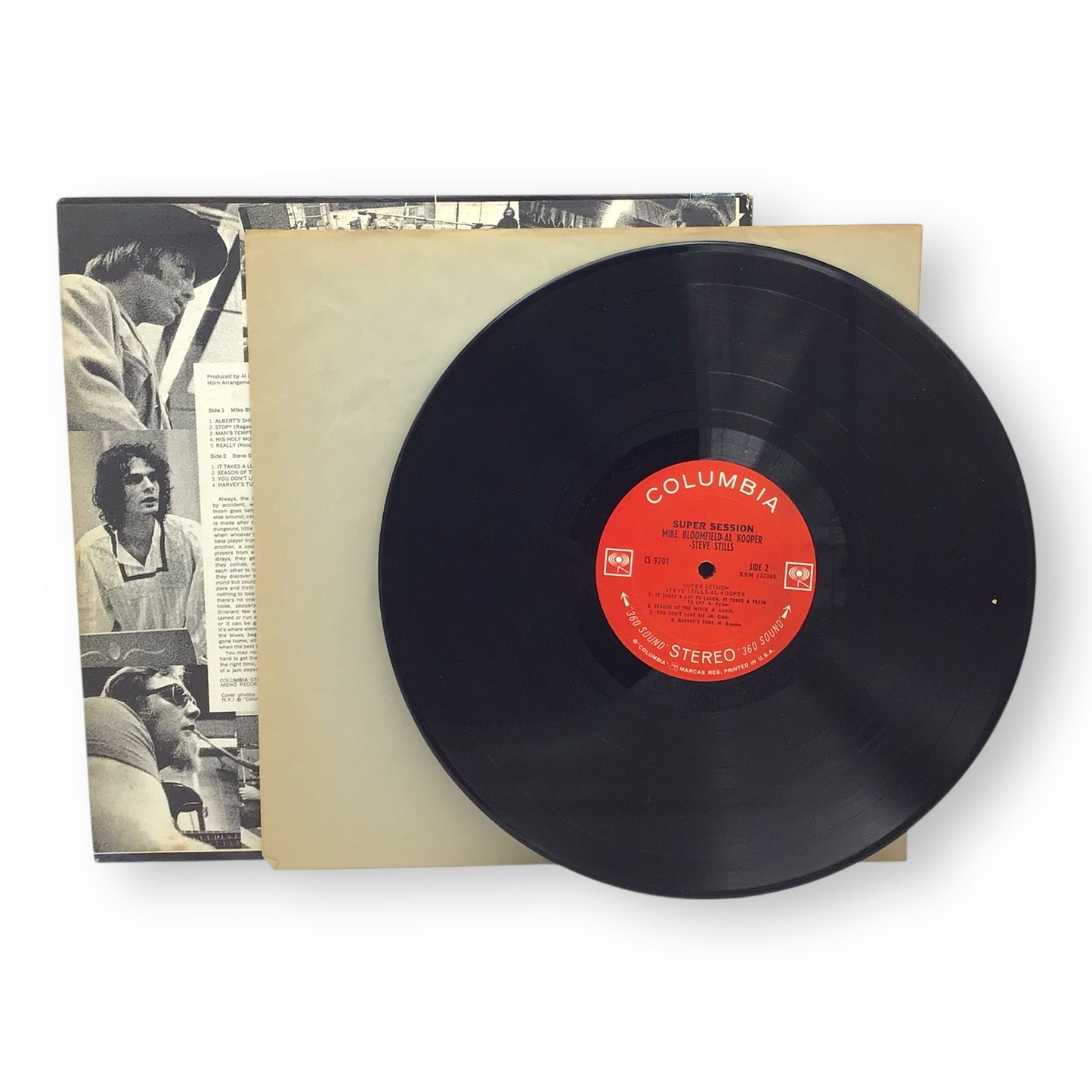 Super Session Vinyl LP Bloomfield Kooper Stills Preowned Classic Rock