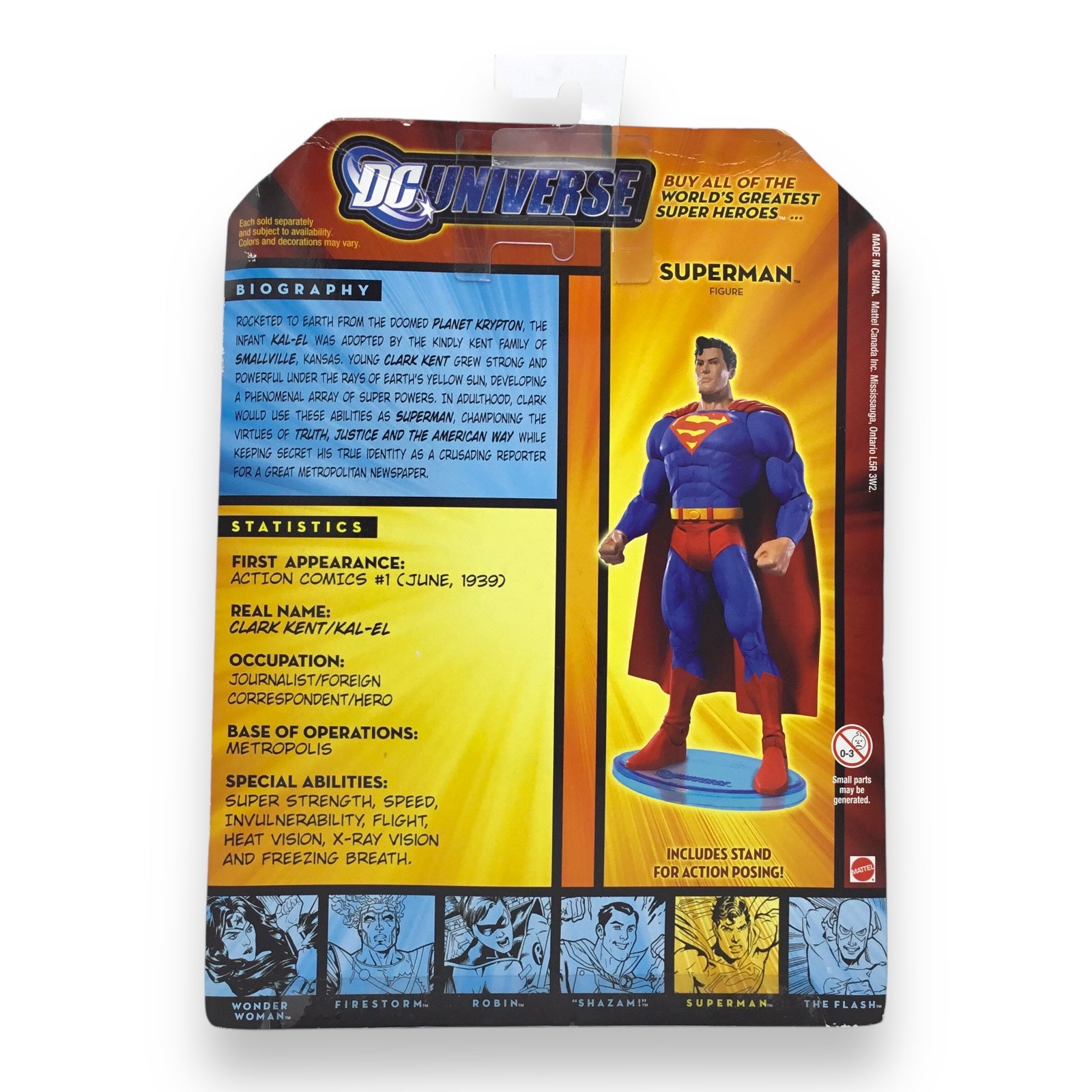 Superman DC Universe Action Figure | Sealed Superhero Figure