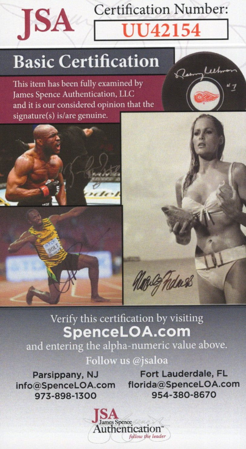 Susan Sarandon Signed Photo 8x10 B&W, Susan Sarandon Autograph, JSA Certified Authentic UU42154