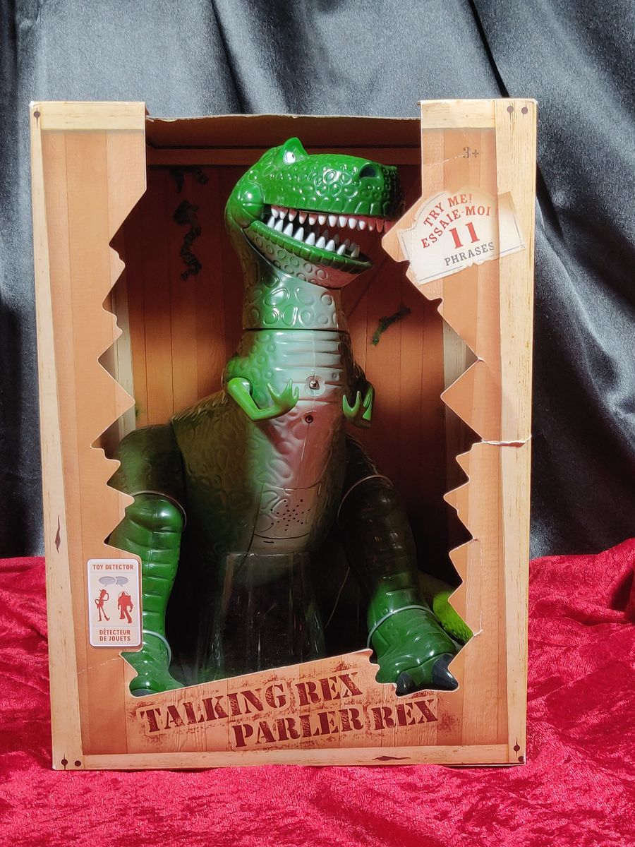 Dinosaur Toy Interactive Rex Toy Story Disney Talking Rex Toy