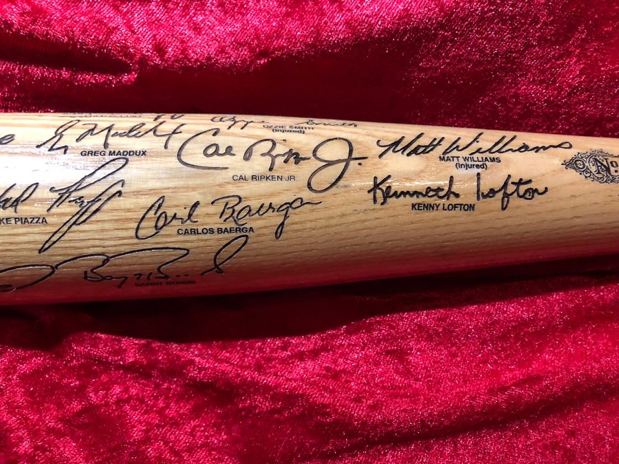 Texas Rangers /200 Limited Edition 1995 All-Star Bat w/ Laser Etched Autos