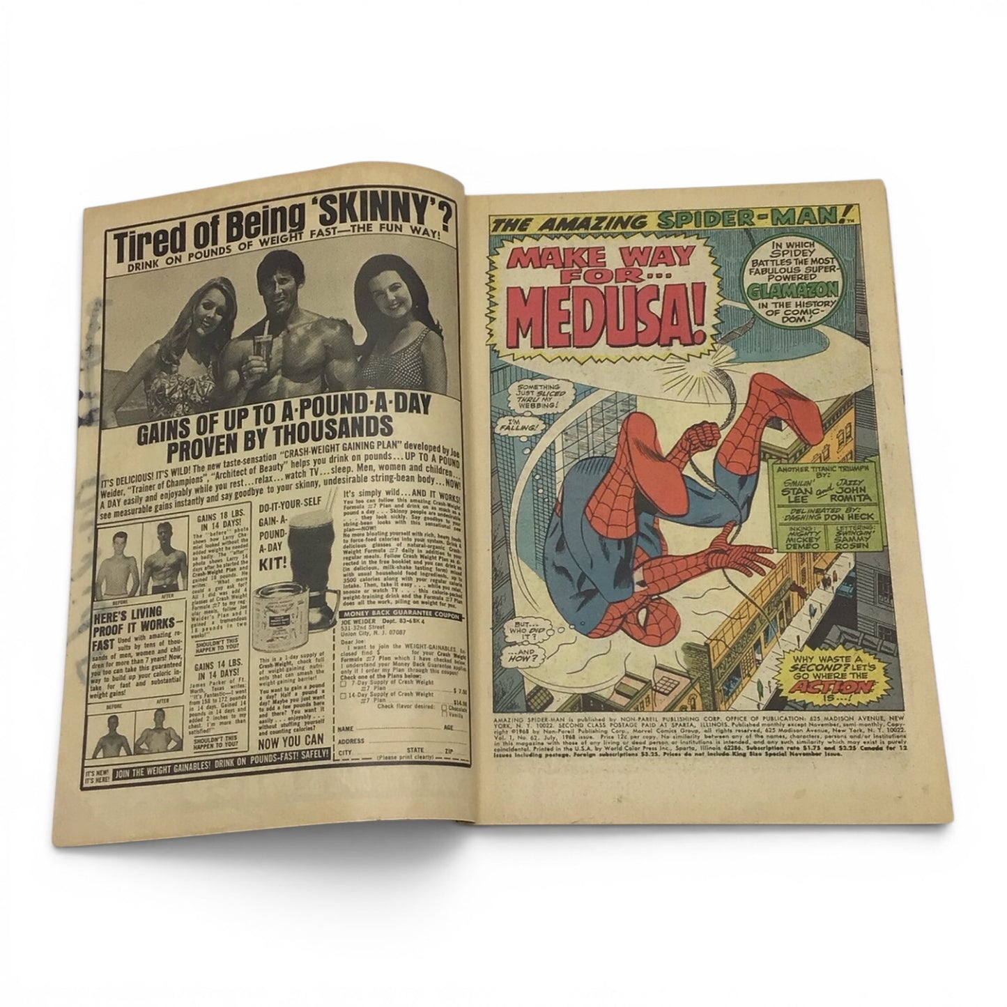 The Amazing Spider-Man #62 - The Name of the Dame is...Medusa!