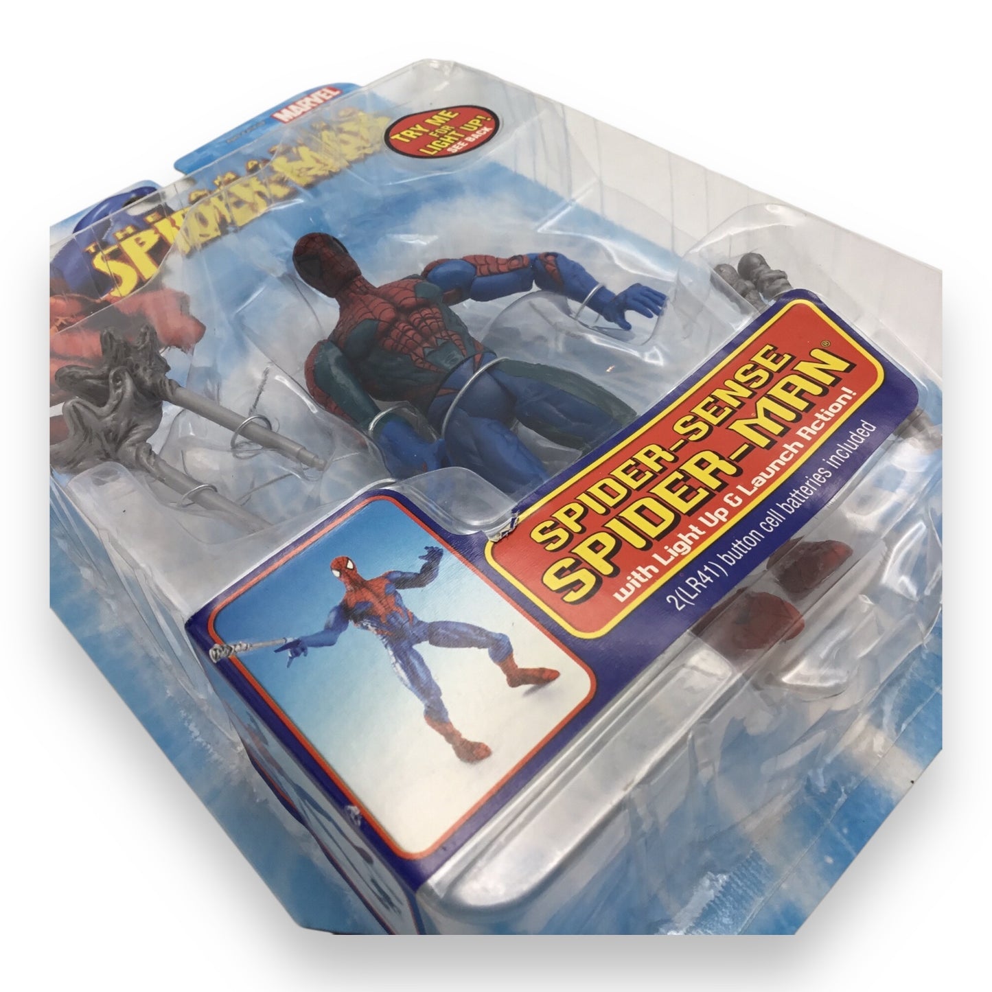 The Amazing Spider-Man Spider-Senser Action Figure with Light Up & Launch Action