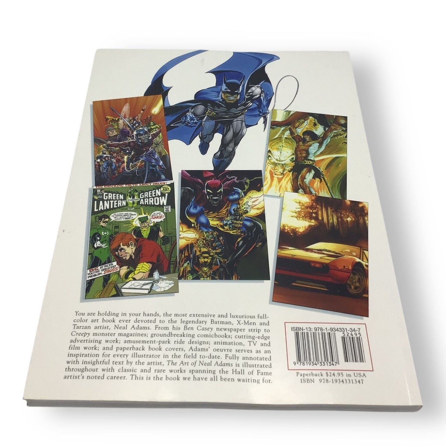 The Art of Neal Adams (2010) 1st Edition Signed by J. David Spurlock
