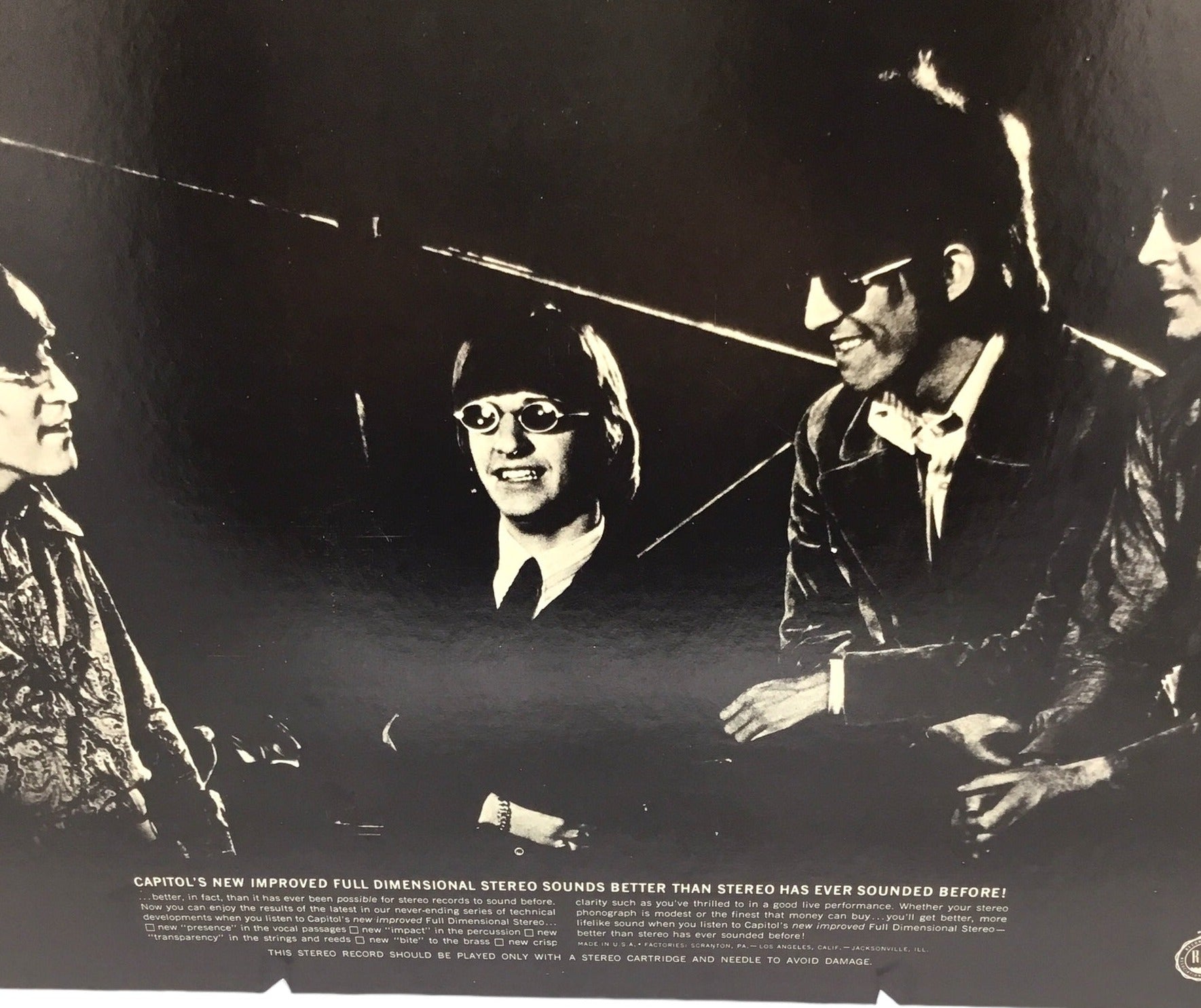 The Beatles 1976 US PRESS Revolver Vinyl LP Record Stereo SW2576 Purple Capital Label