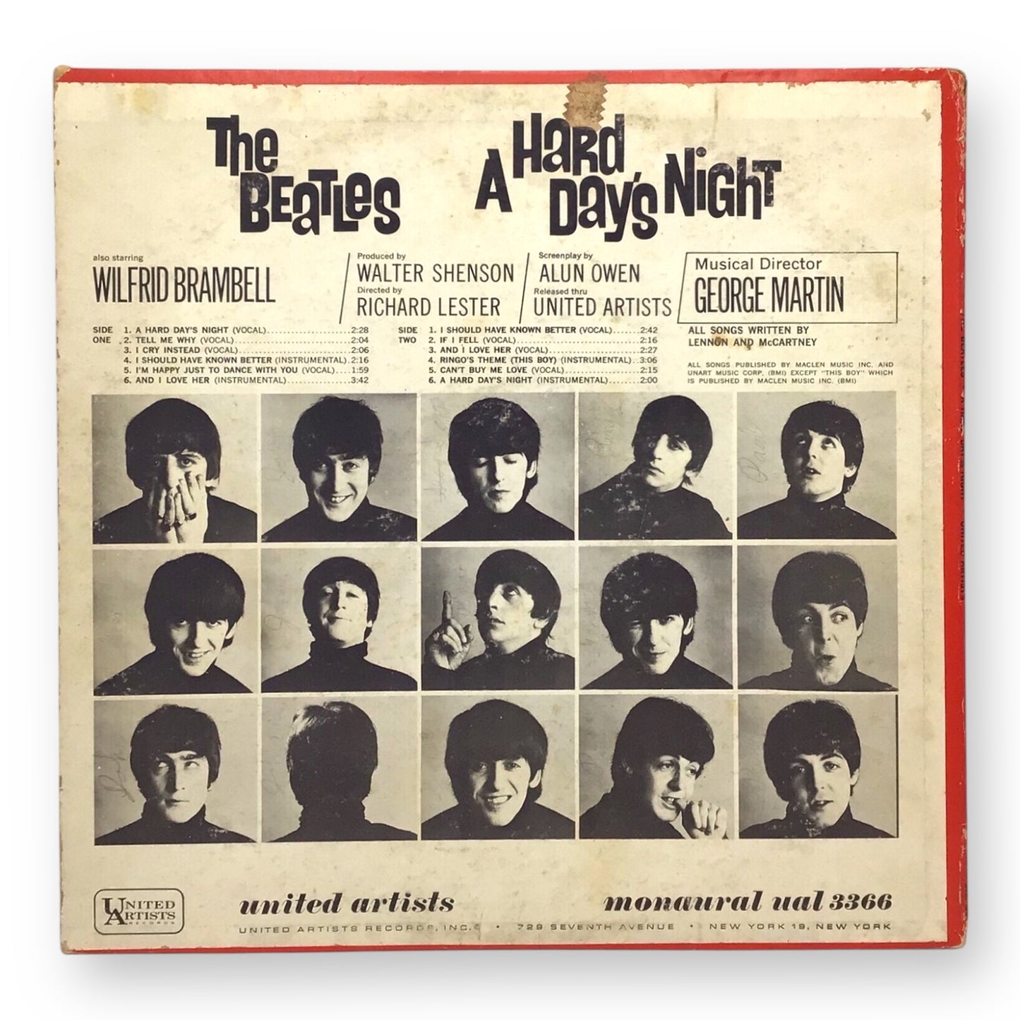 The Beatles – A Hard Day’s Night Soundtrack LP | Preowned Vinyl