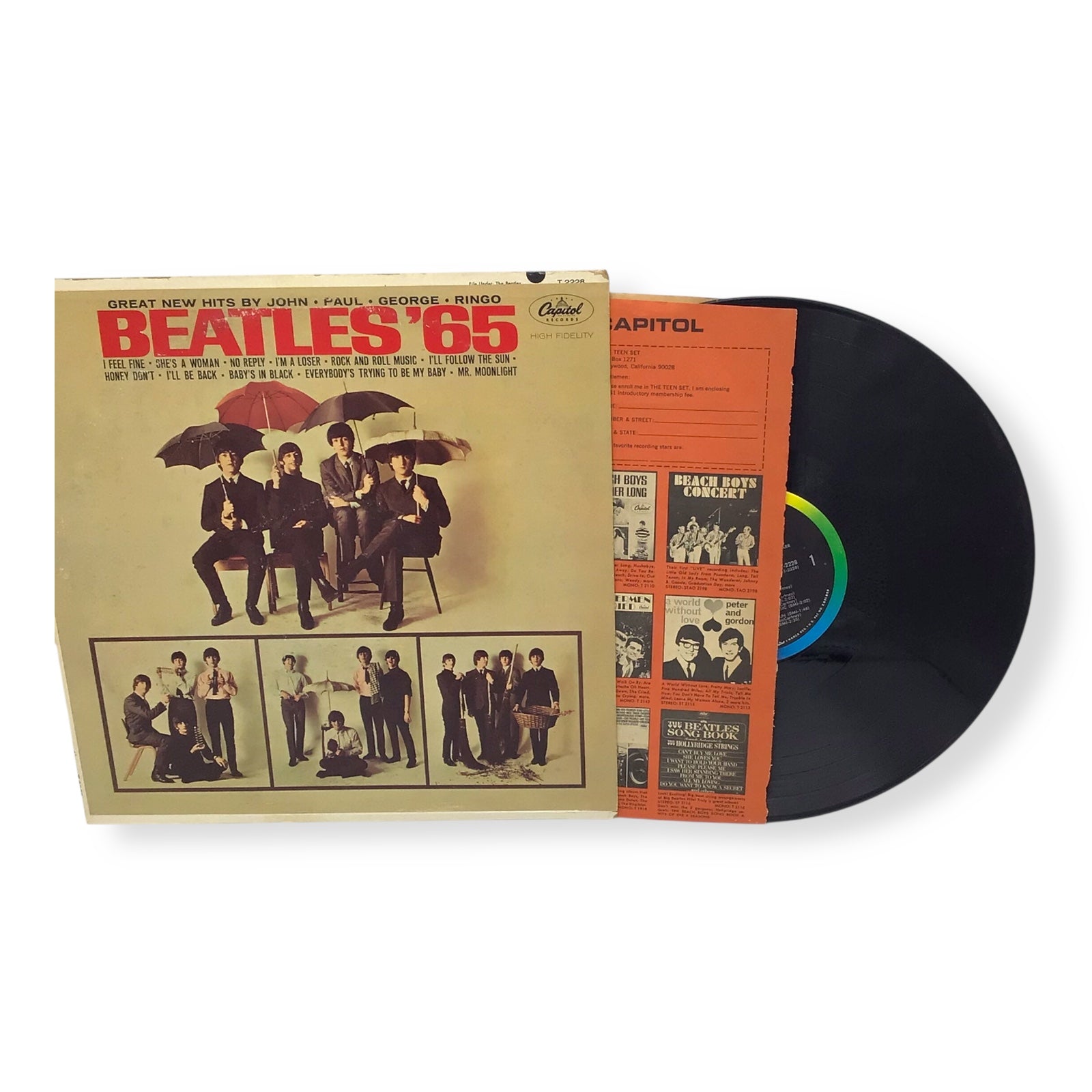 The Beatles – Beatles '65 Vinyl LP | 1964 Capitol High Fidelity