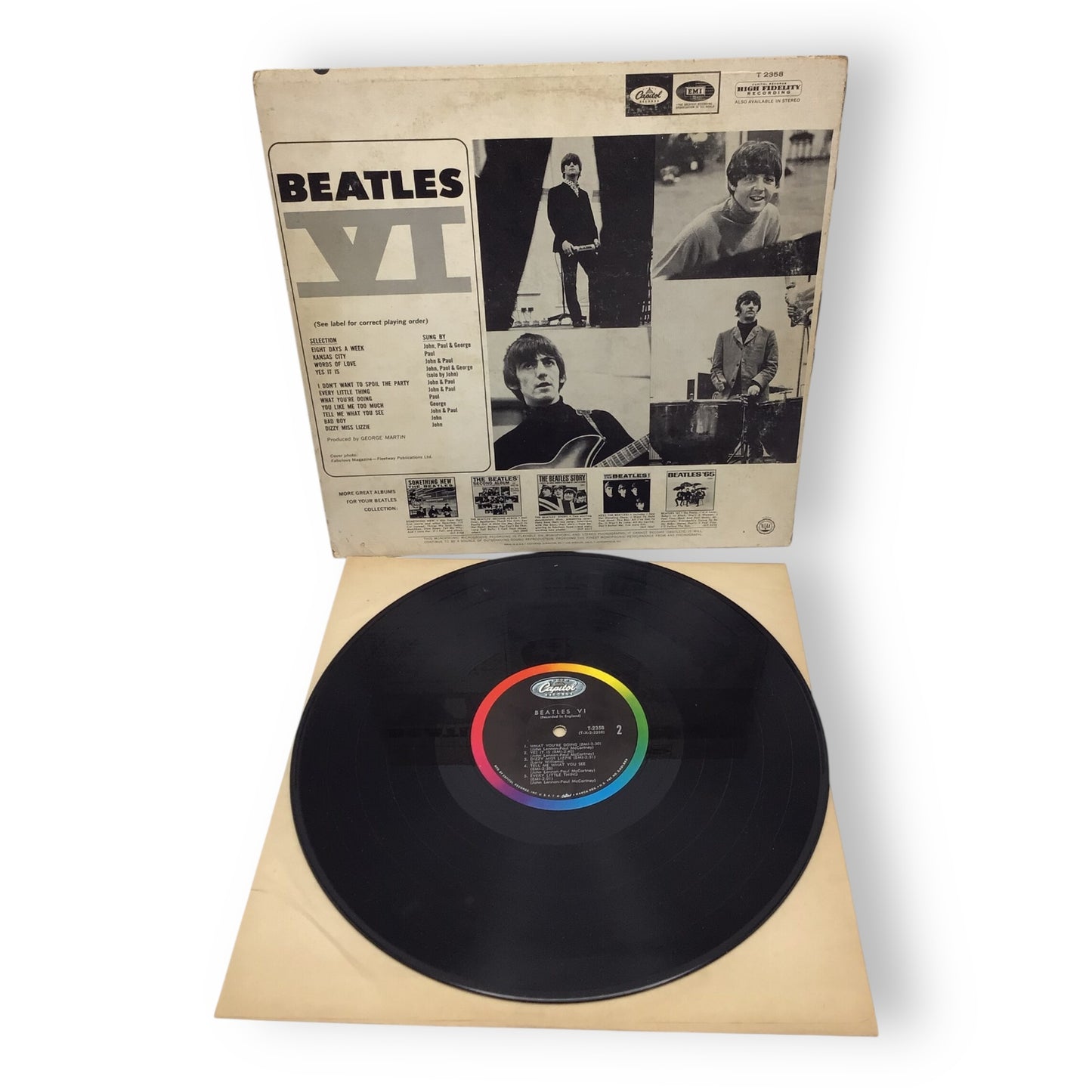 The Beatles – Beatles VI Vinyl LP | Capitol High Fidelity
