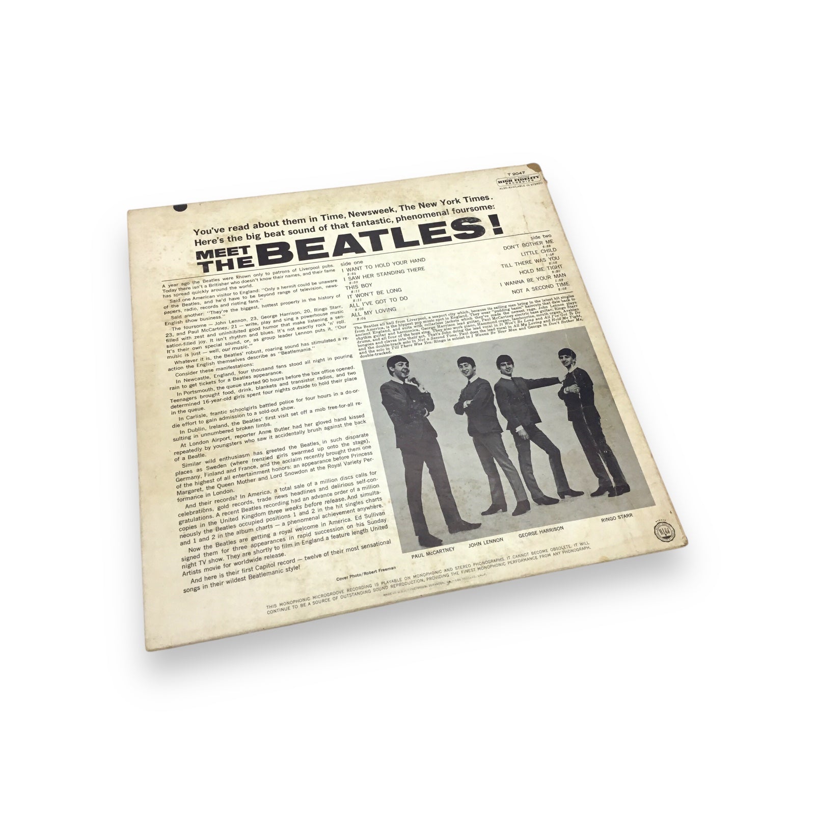 The Beatles - Meet The Beatles! | Preowned Classic LP