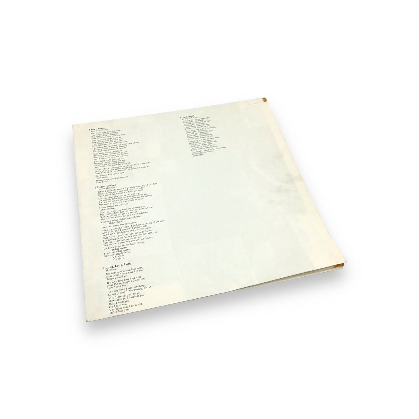 The Beatles – The Beatles (White Album) Vinyl LP | Preowned Rock Classic