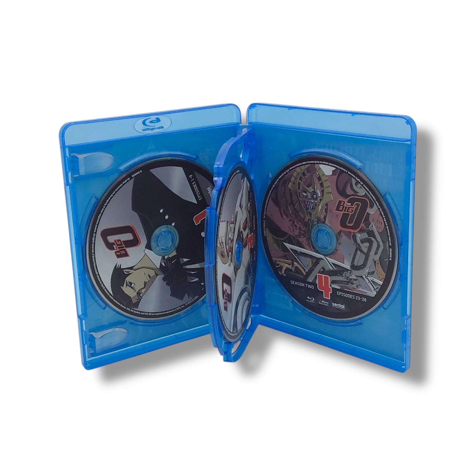 The Big O - Complete Collection (Seasons 1 & 2) Blu-Ray DVD | Sentai Filmworks