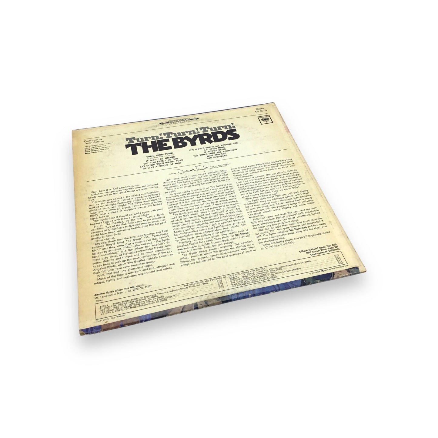 The Byrds - Turn! Turn! Turn! | Preowned Vinyl LP