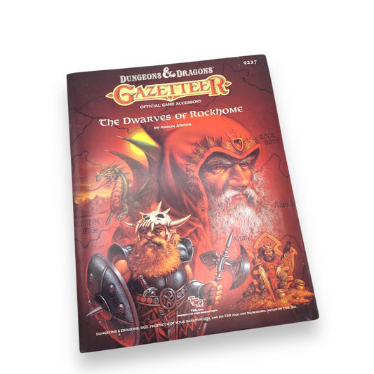 The Dwarves of Rockhome Gazetteer Dungeons & Dragons