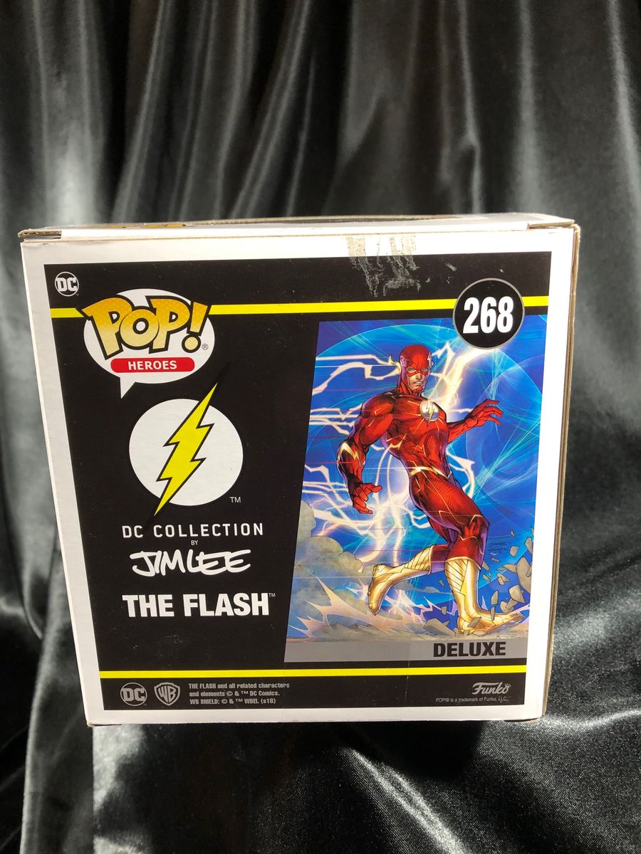 The Flash Jim Lee Deluxe #268 Vinyl Pop