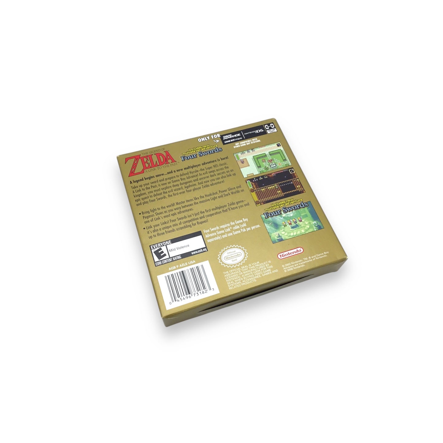 The Legend of Zelda: A Link to the Past & Four Swords | Game Boy Advance | Complete in Box