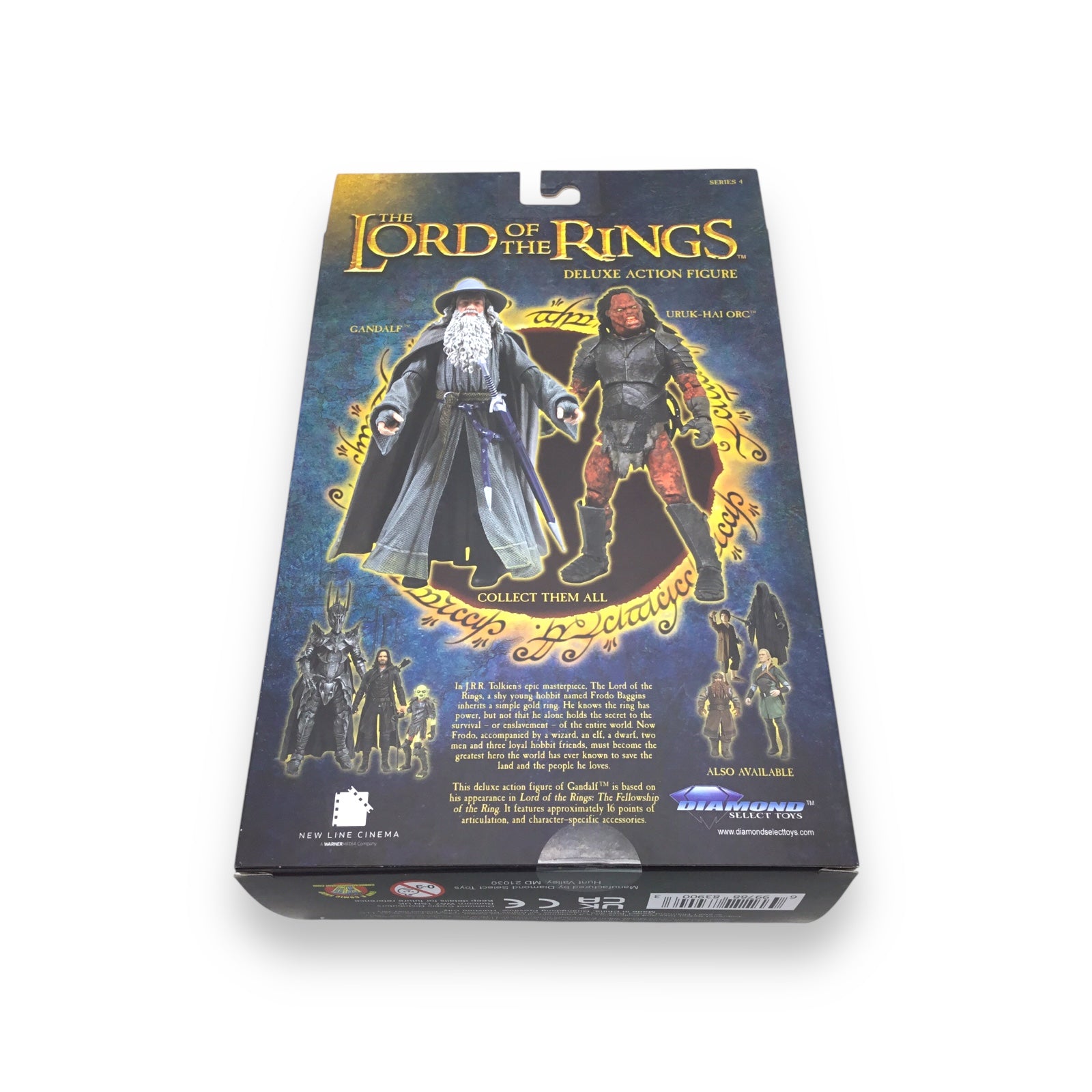 The Lord of the Rings Gandalf Deluxe Action Figure Diamond Select Toys