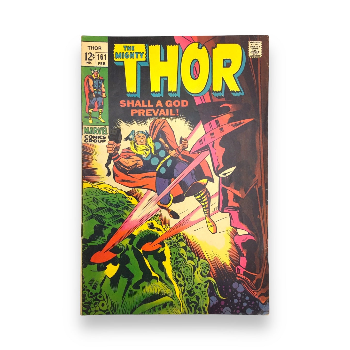 The Mighty Thor #161 1969 Marvel Jack Kirby Stan Lee