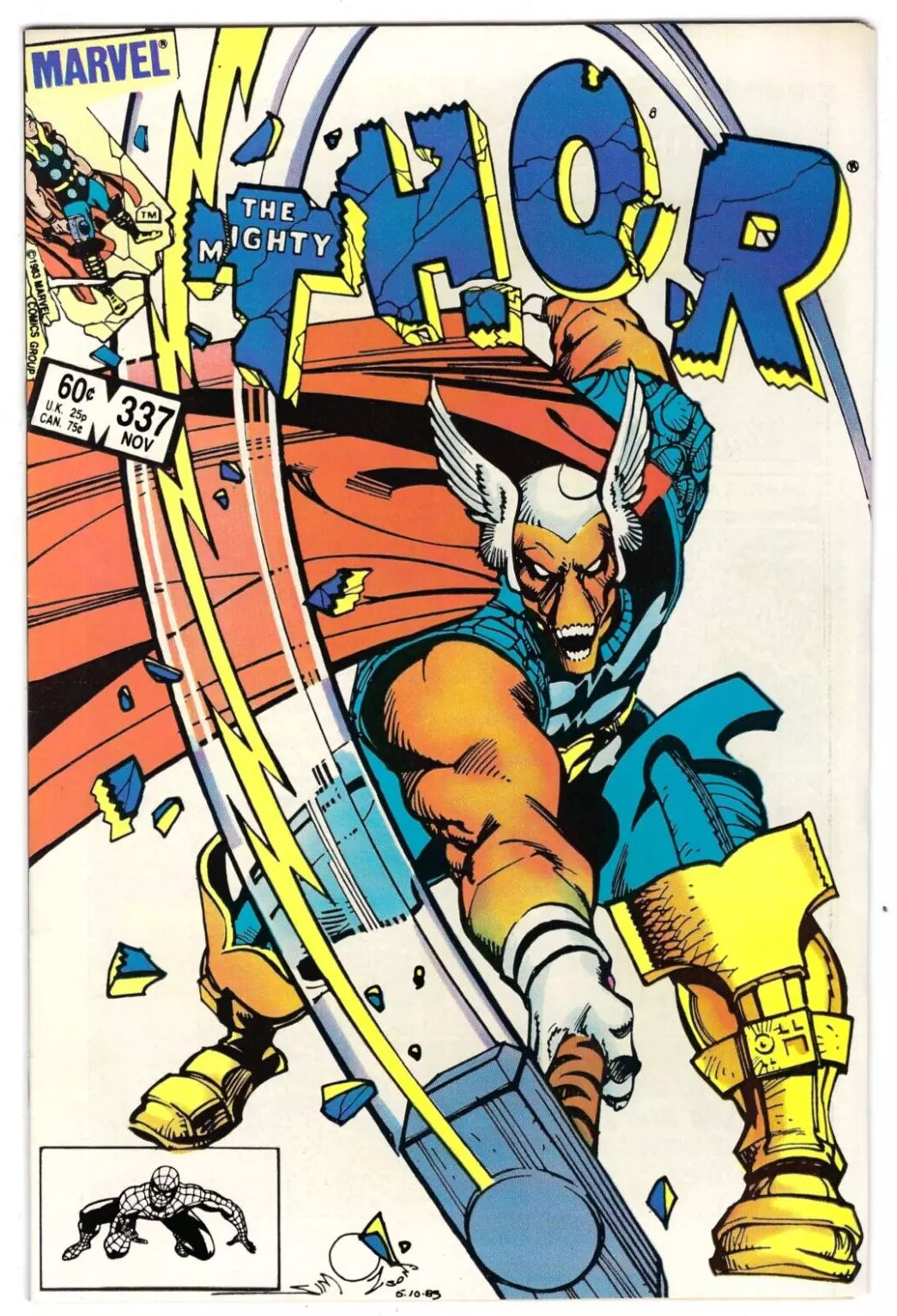 The Mighty Thor #337 (1983) - 1st Appearance of Beta Ray Bill!