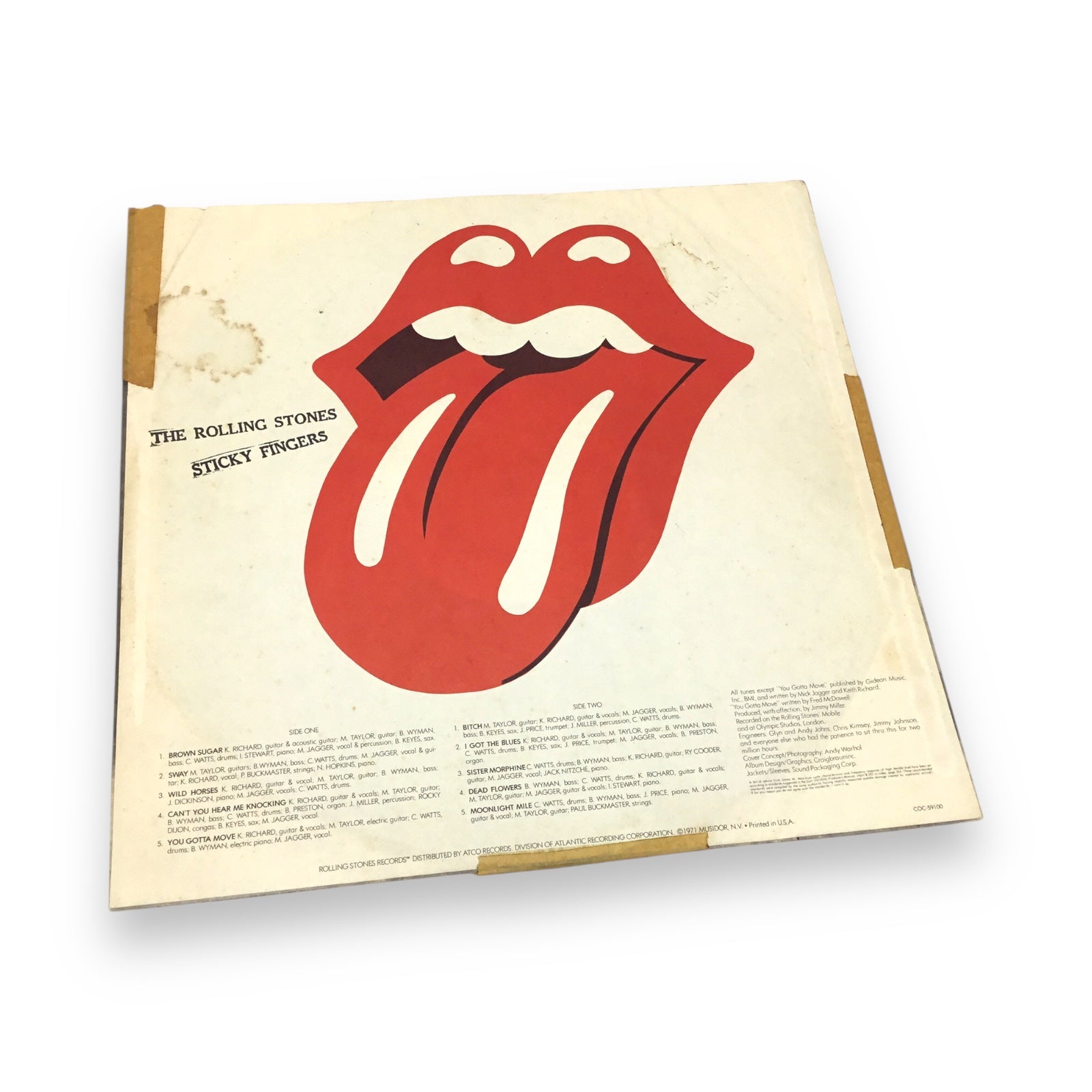 The Rolling Stones - Sticky Fingers | Preowned Rock LP