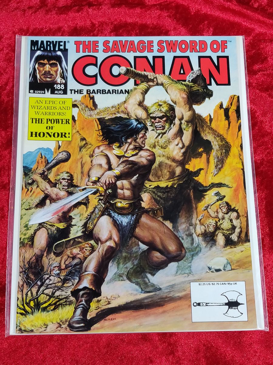 The Savage Sword of Conan #188