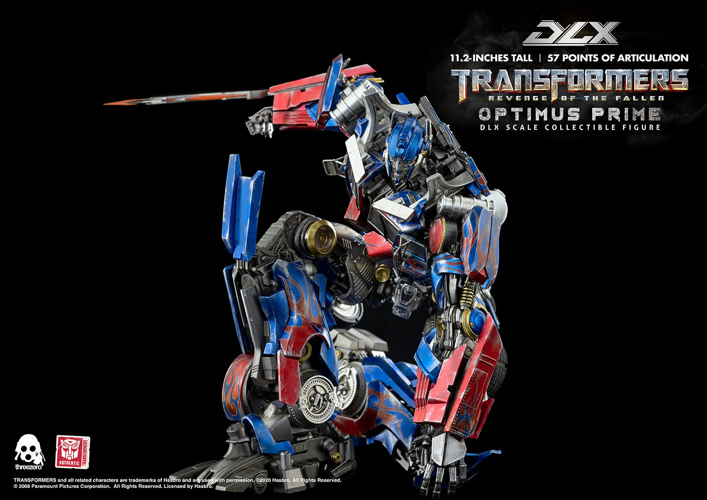 Threezero Transformers: Revenge of the Fallen – DLX Optimus Prime Figure