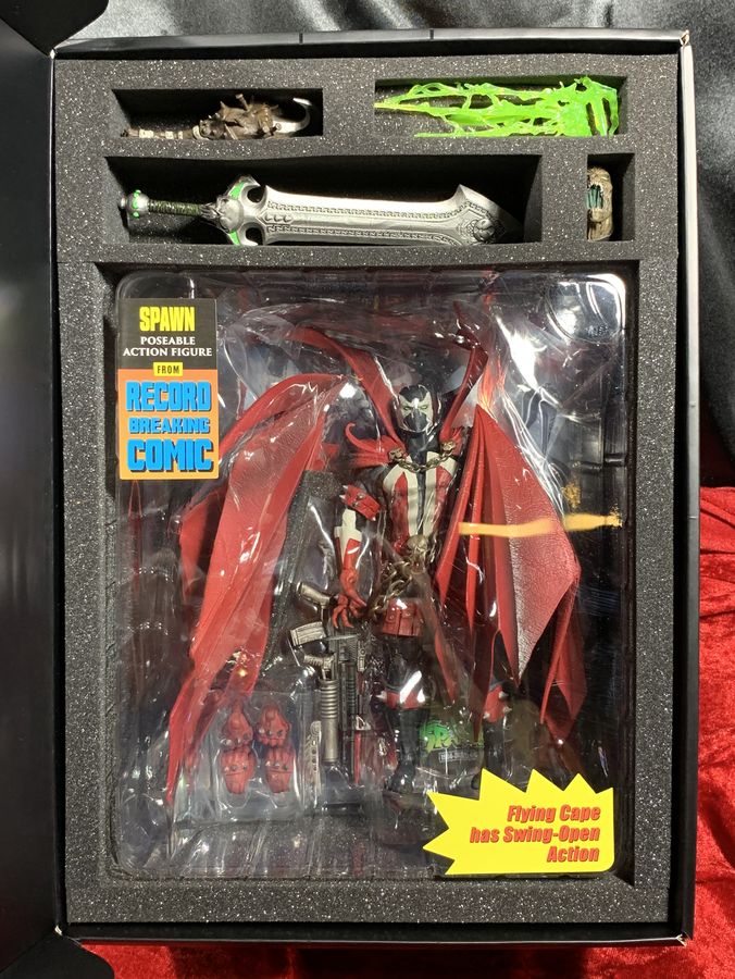 Todd McFarlane's Kickstarter Spawn Action Figure w/ COA