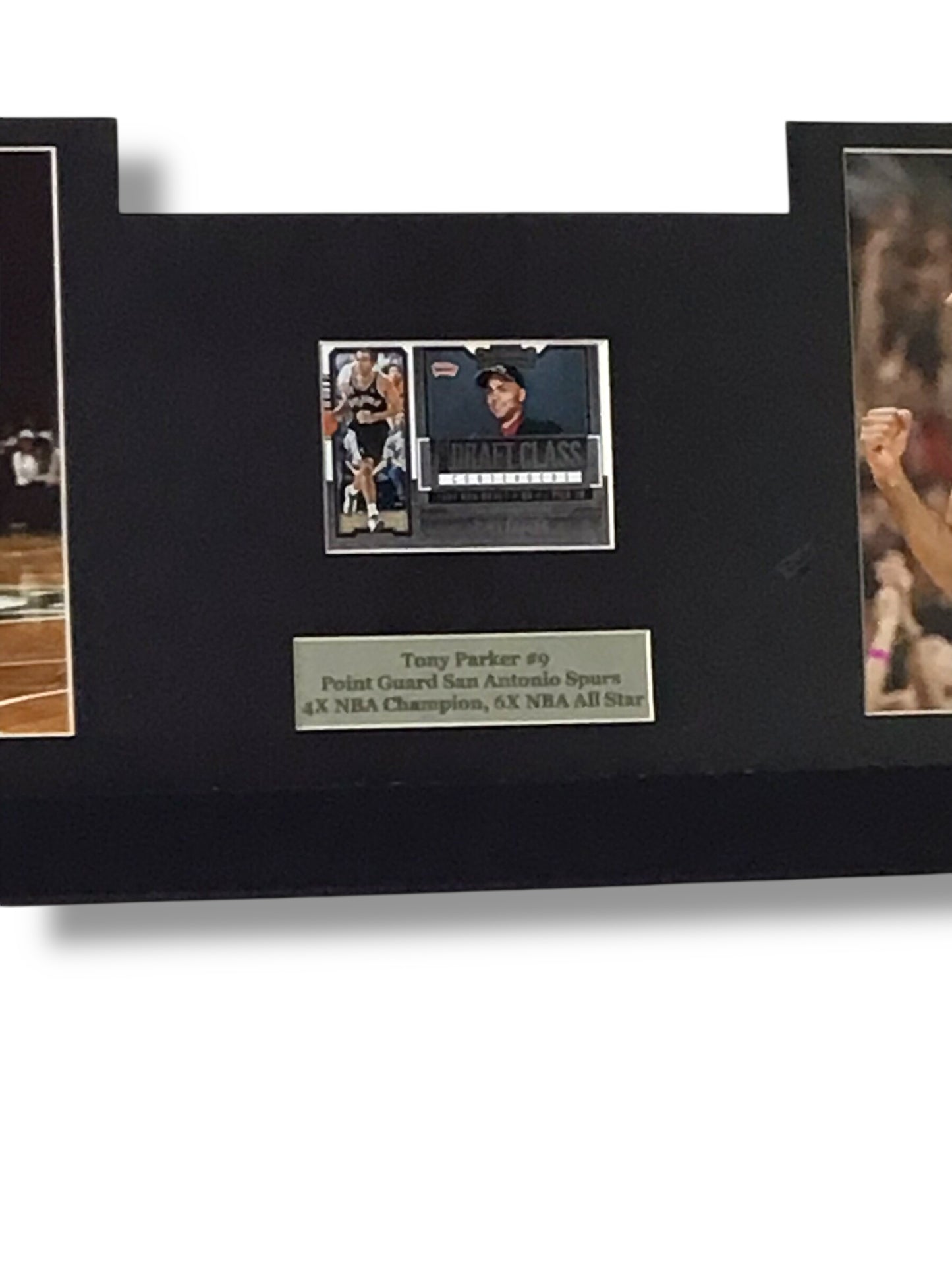 Tony Parker Framed Authentic NBA Signed Autographed Jersey w/ JSA Cert.