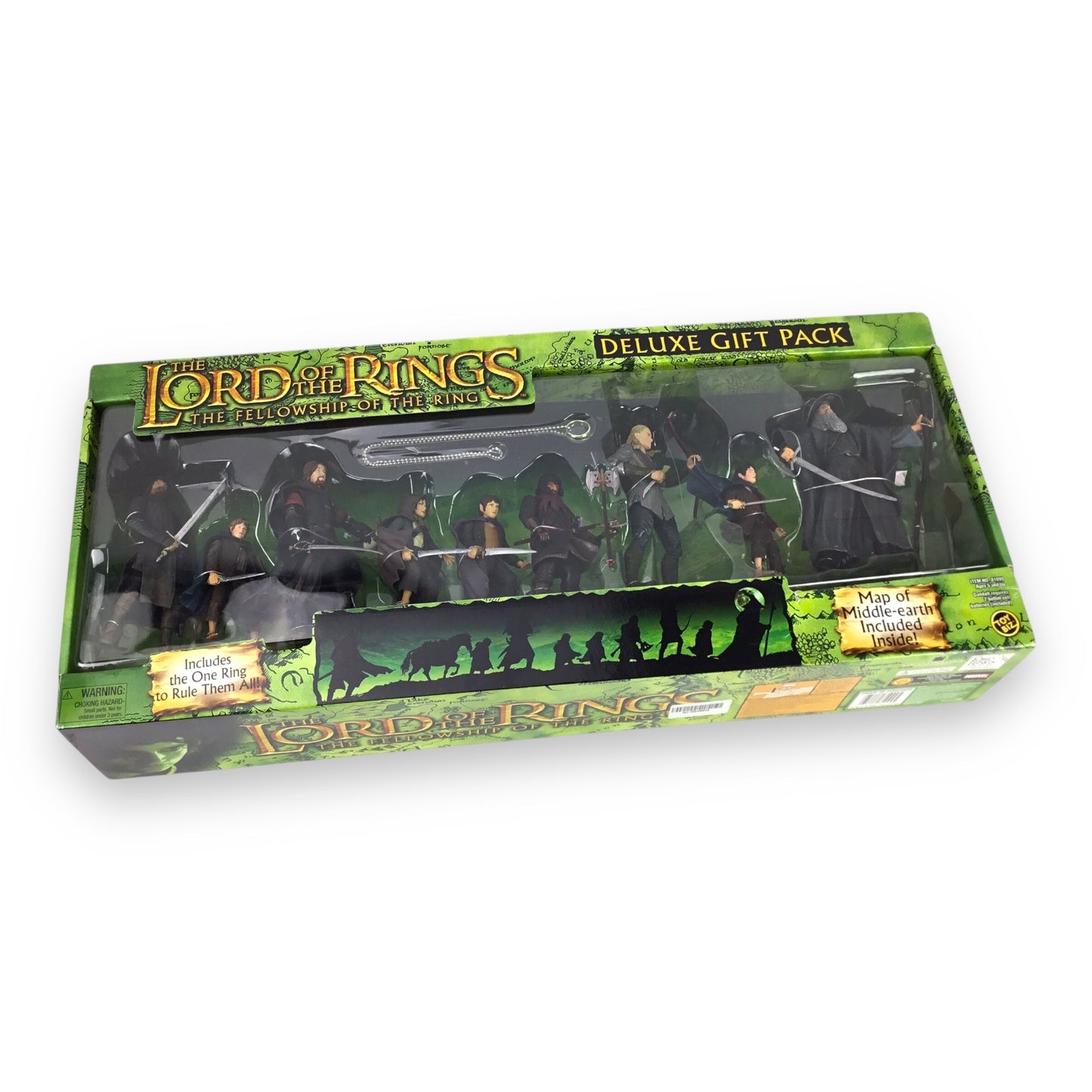 Toy Biz Lord of the Rings: Fellowship of the Ring Deluxe Gift Pack (2002 Collectible Set)