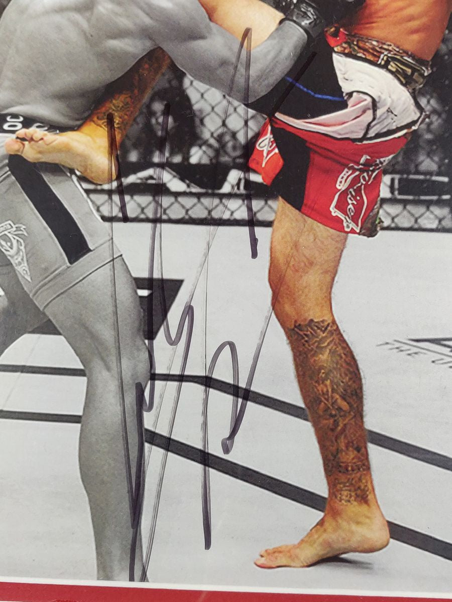 UFC Framed Autographed Photo Donald "Cowboy" Cerrone Certified Authentic 8x10