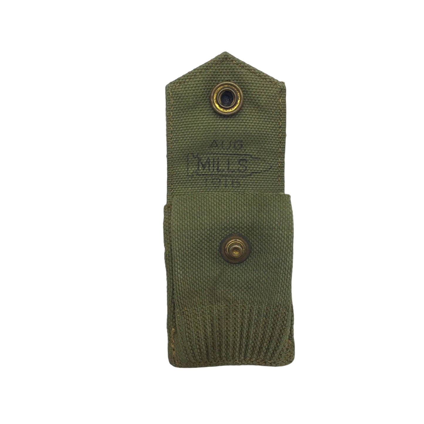 US Unissued Single Small Pouch - 1916 Pre-WW1 Mills Army Eagle Snap