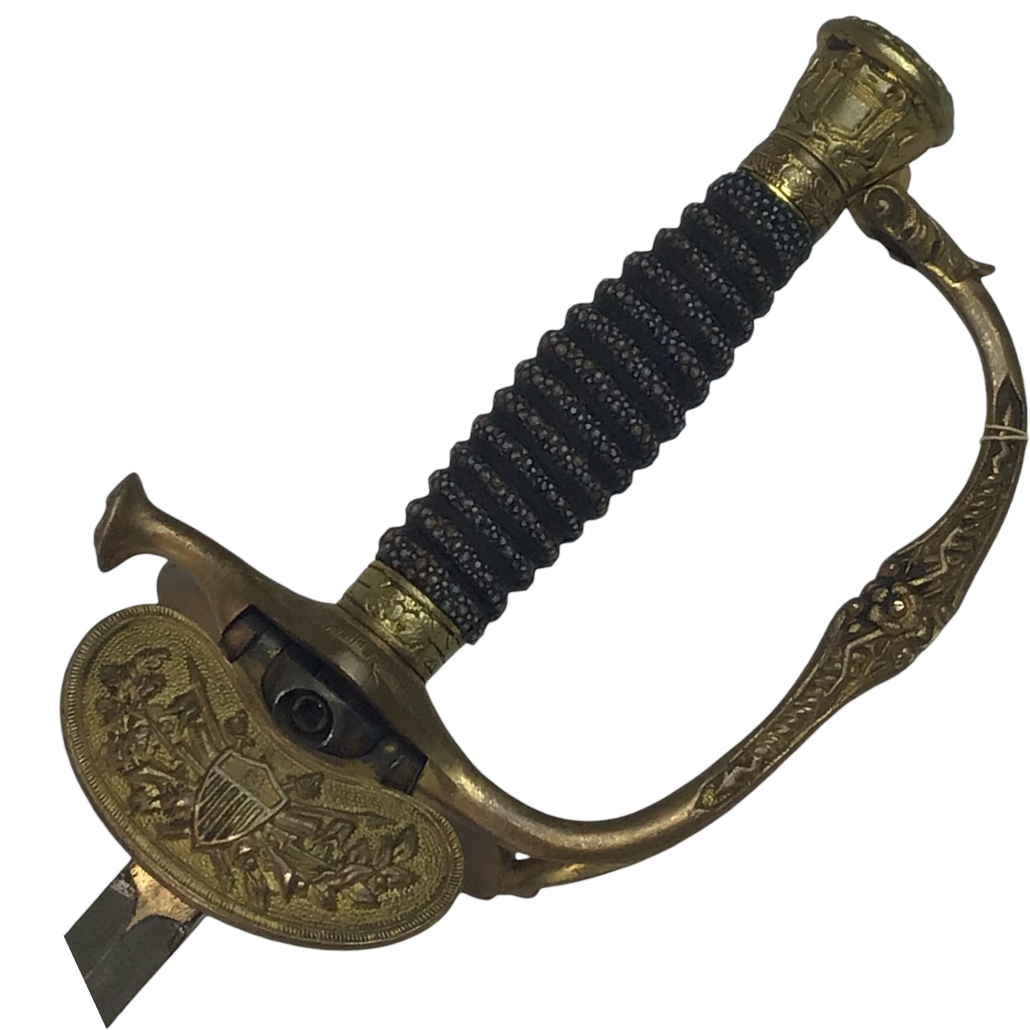 U.S. Civil War 1860 Staff Officer Sword by M.C. Lilley – No Sheath