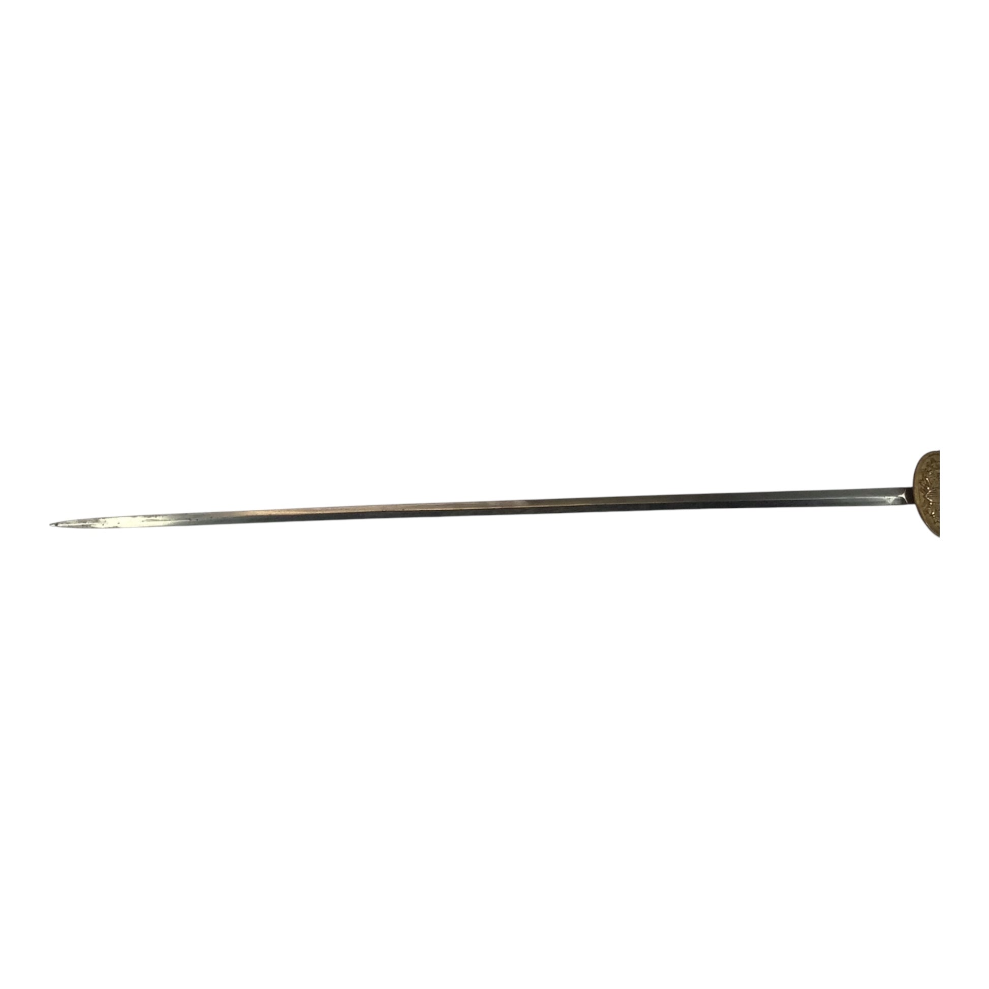U.S. Civil War 1860 Staff Officer Sword by M.C. Lilley – No Sheath