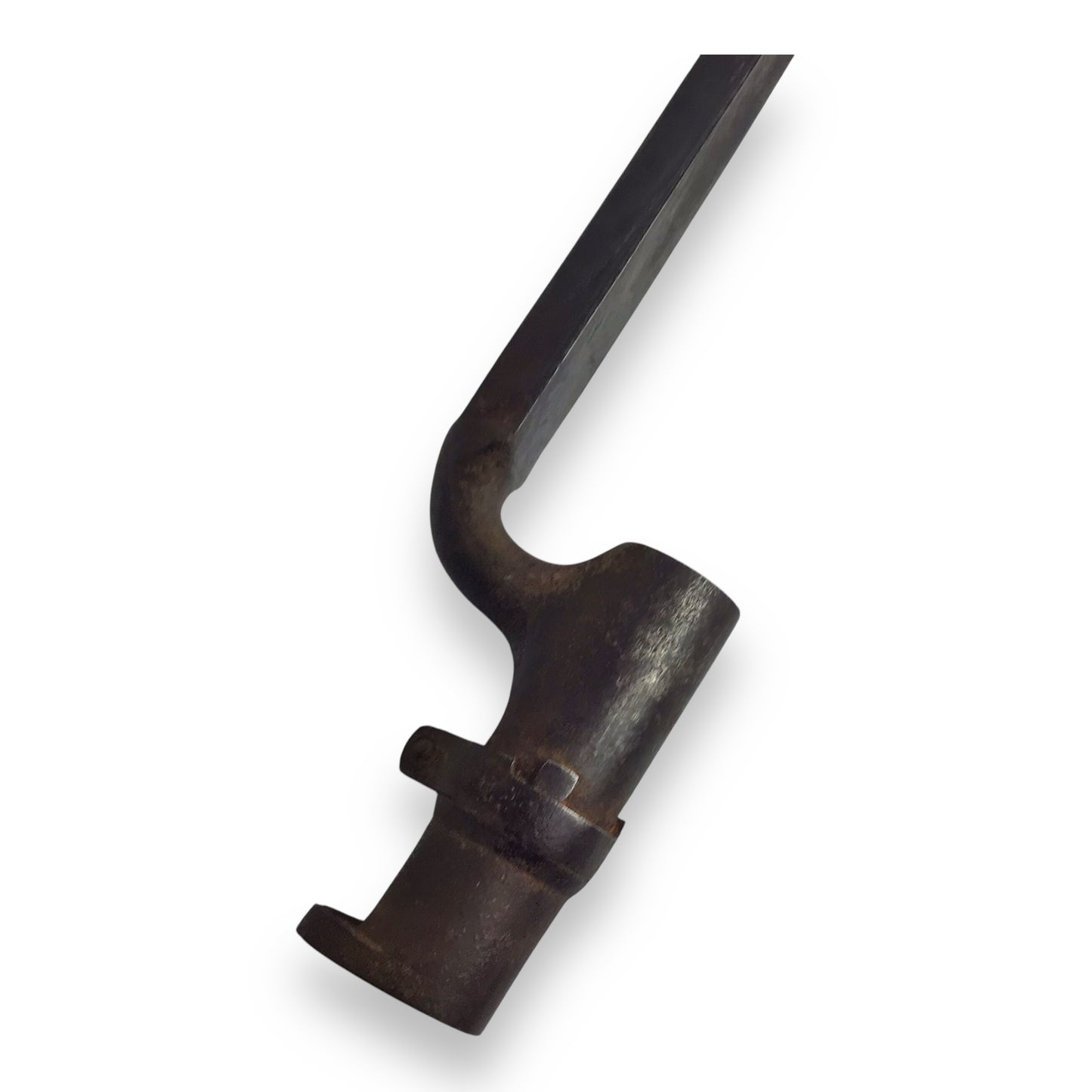 U.S. Civil War Bayonet w/ Holster & Rare Leather Belt Hanger – 19th Century