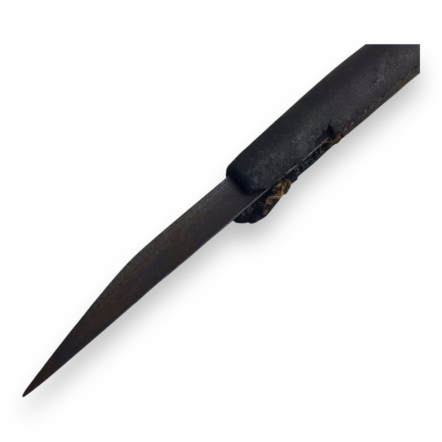 U.S. Civil War Bayonet w/ Holster & Rare Leather Belt Hanger – 19th Century
