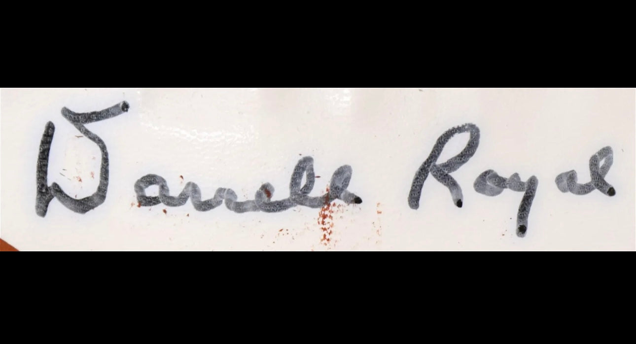 U.T. Longhorn Nike Football Signed By Darrell Royal