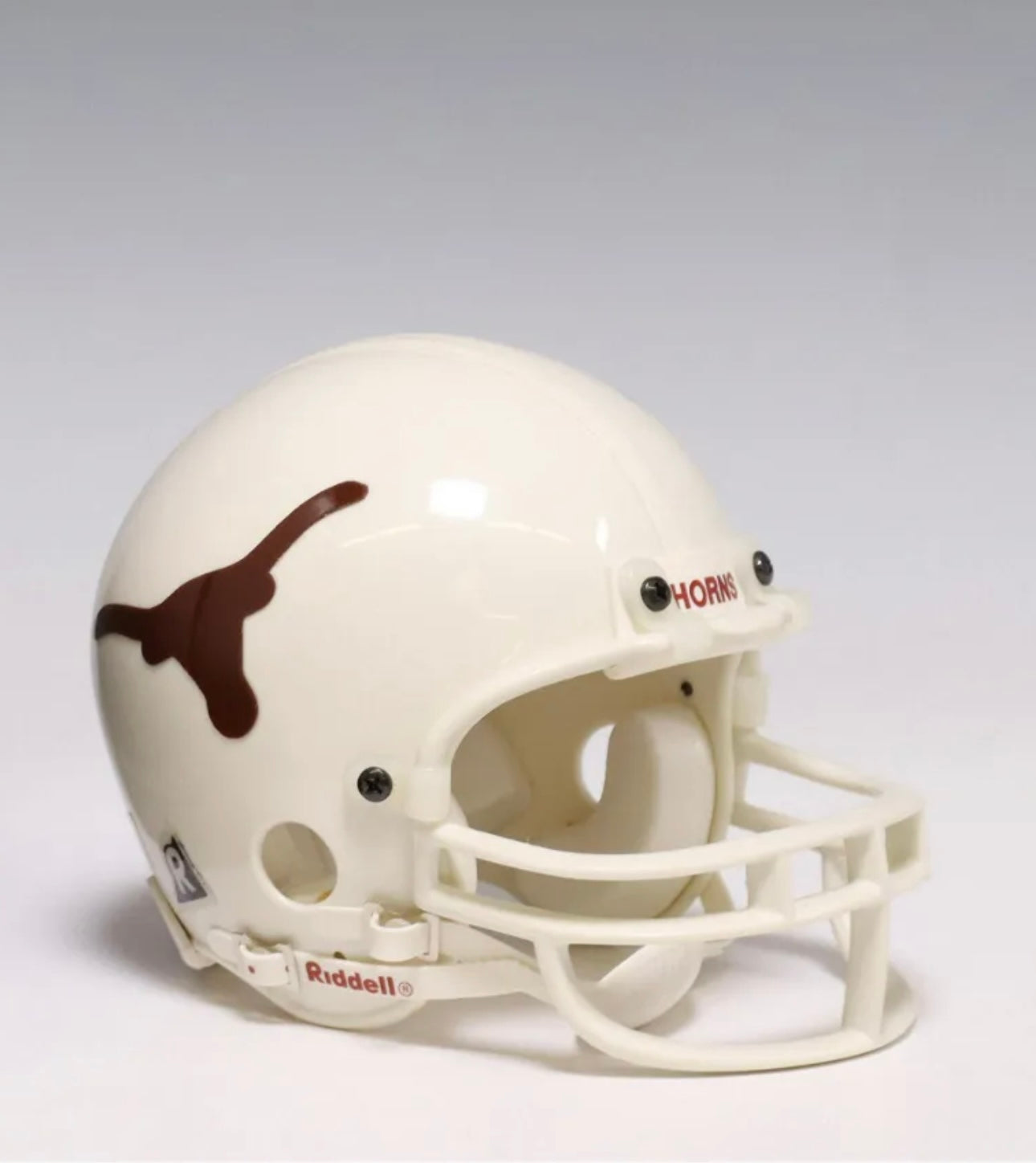 U.T. Longhorns Football Mini Helmet Signed By Darrell Royal