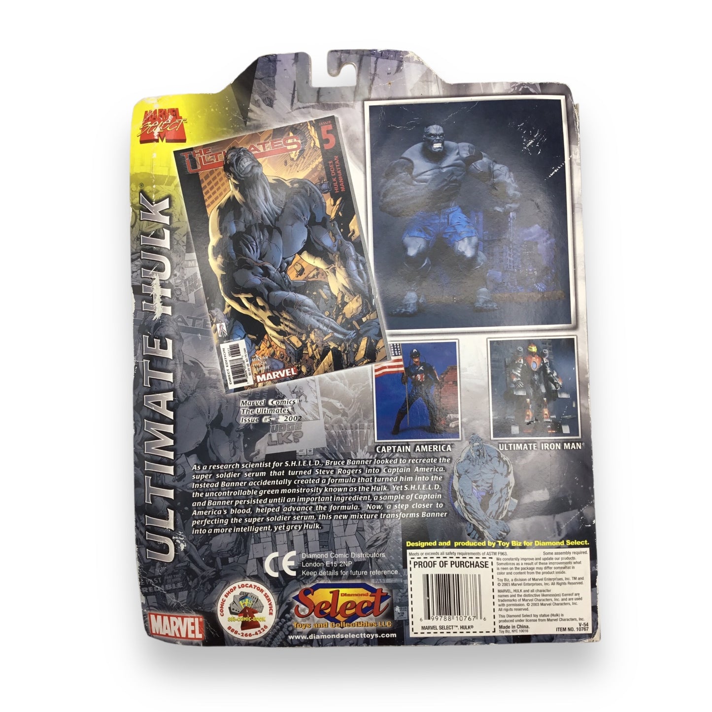 Ultimate Hulk Marvel Select Special Collector Edition Figure Sealed NIB Diamond Select