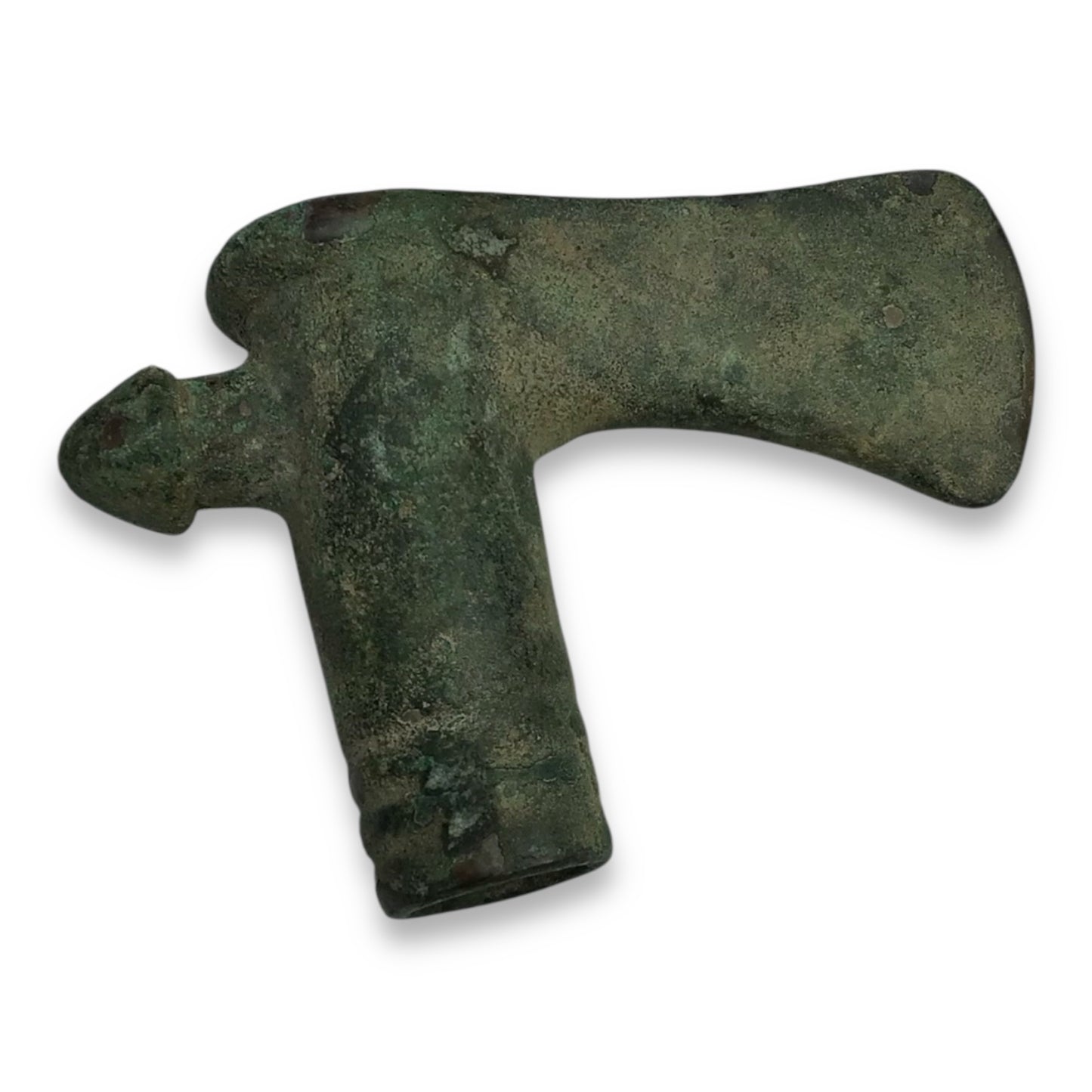 Unique Luristan-Elamite Bronze Axe Head w/ Rear Nub c. 1850-1350 B.C.