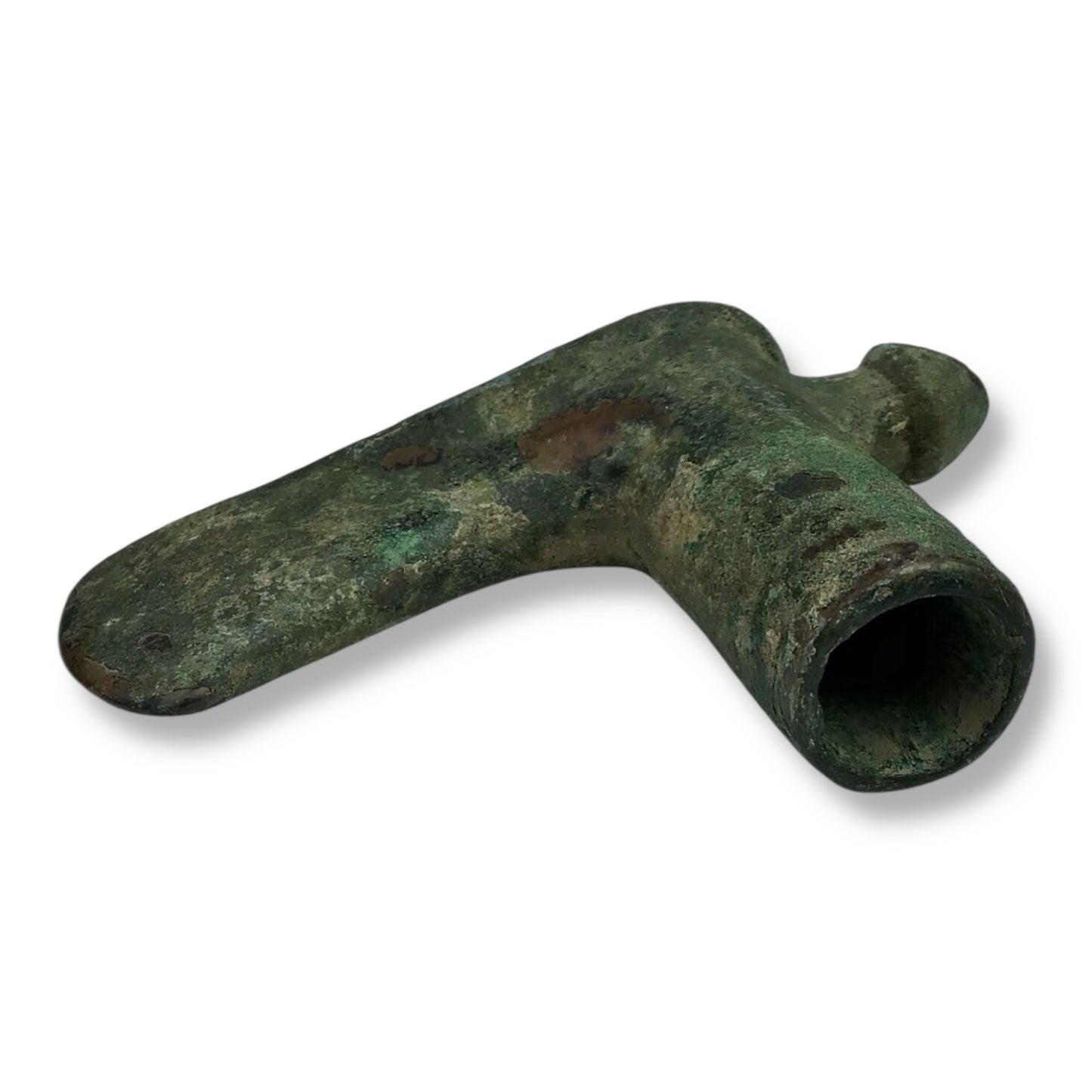 Unique Luristan-Elamite Bronze Axe Head w/ Rear Nub c. 1850-1350 B.C.