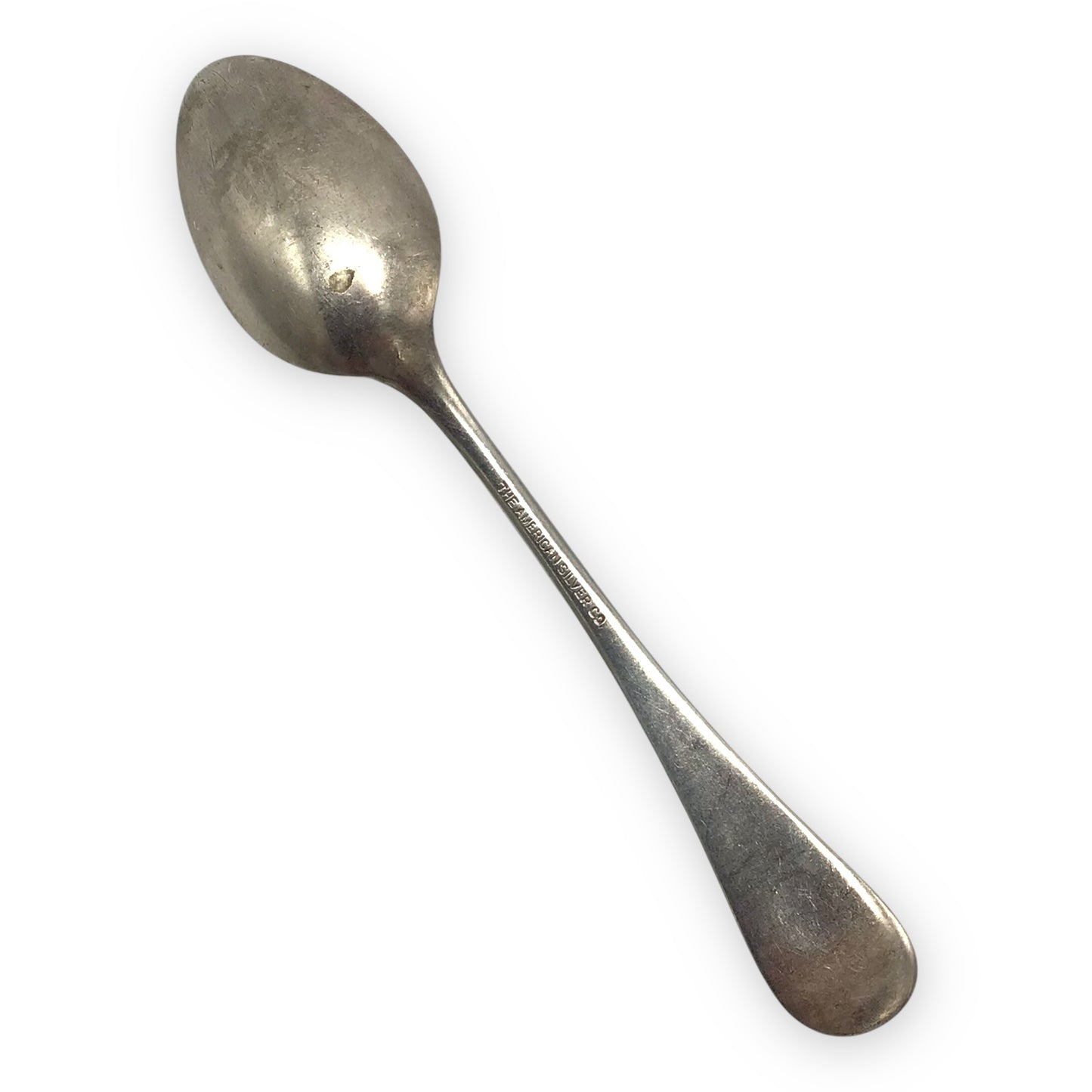 United Cigar Silverplate Spoon by American Silver Co. Vintage 5"