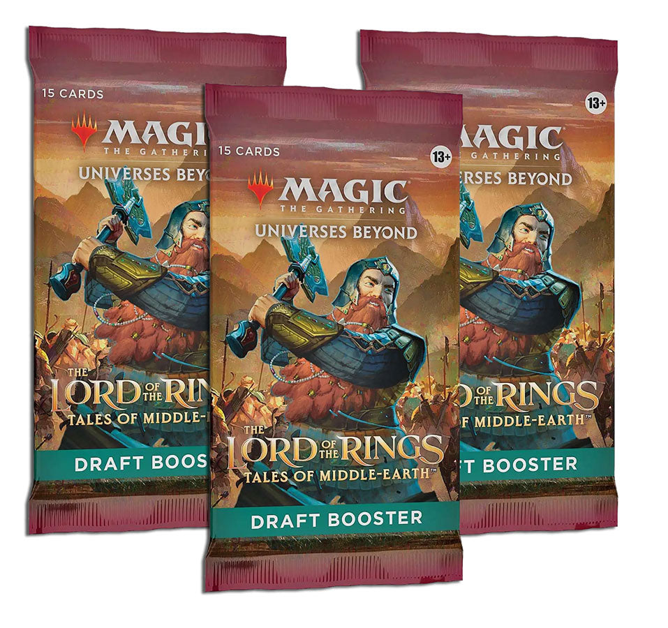 Universes Beyond, Magic The Gathering, The Lord Of The Rings Draft Booster