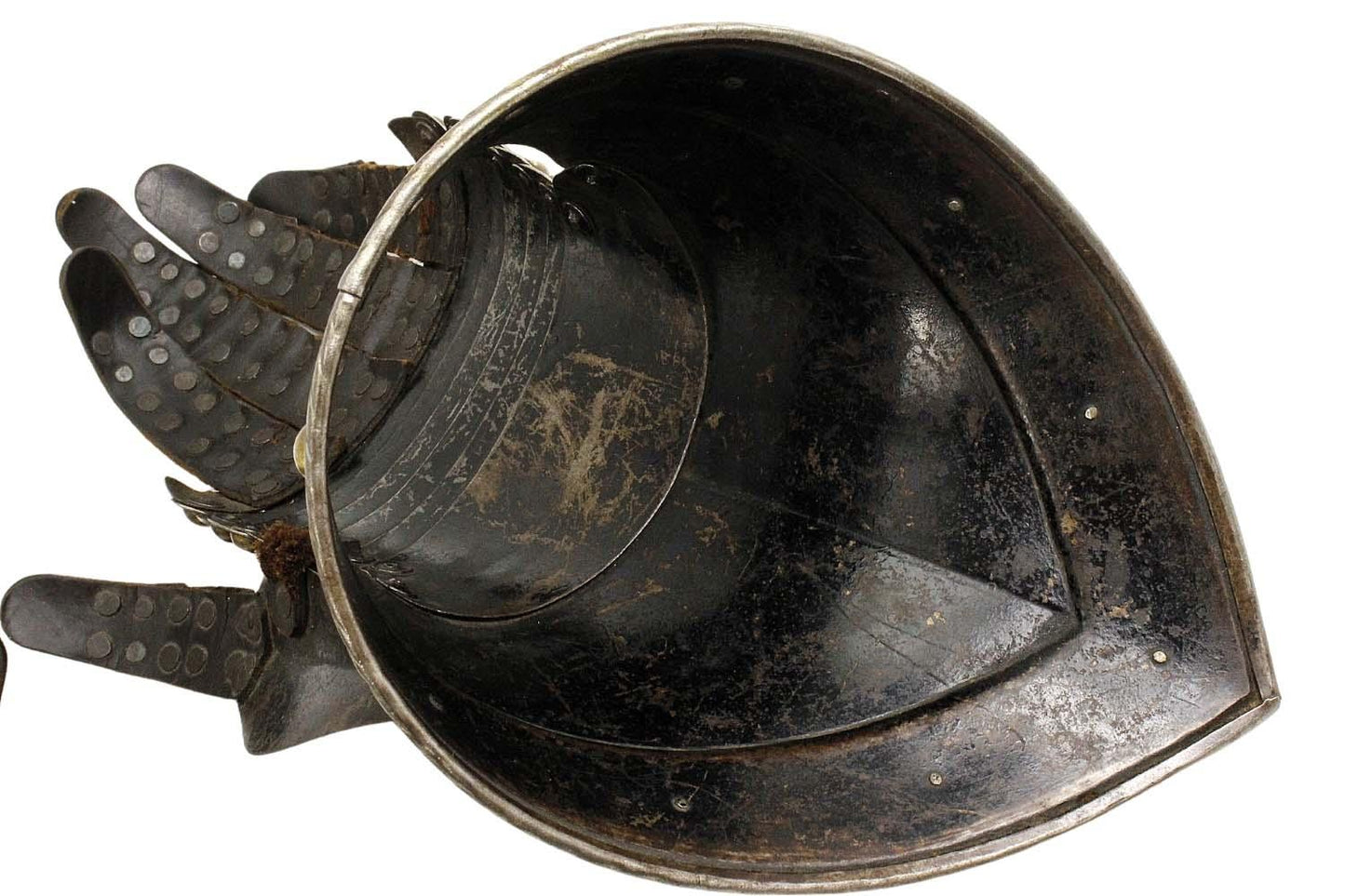 Victorian Knight’s Armor Gauntlets – 16th–17th C. Style w/ Etched Detail