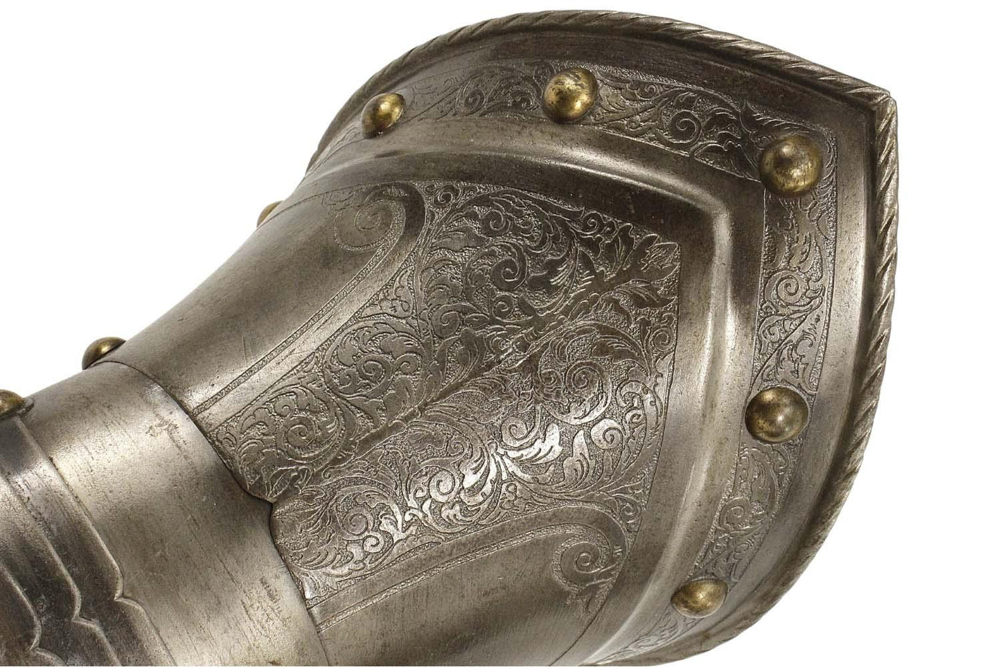 Victorian Knight’s Armor Gauntlets – 16th–17th C. Style w/ Etched Detail