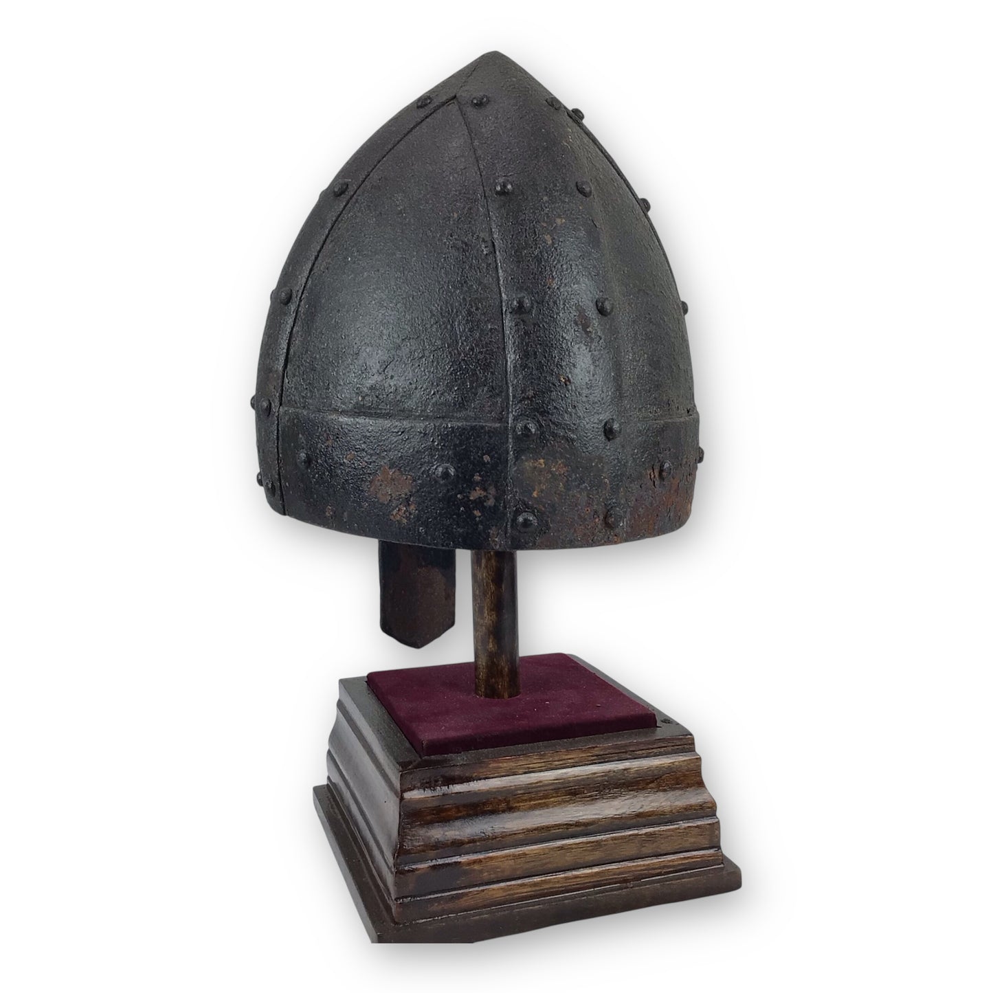 Viking v Norman Helmet Heavy Spangenhelm Construction c 7-11th Century